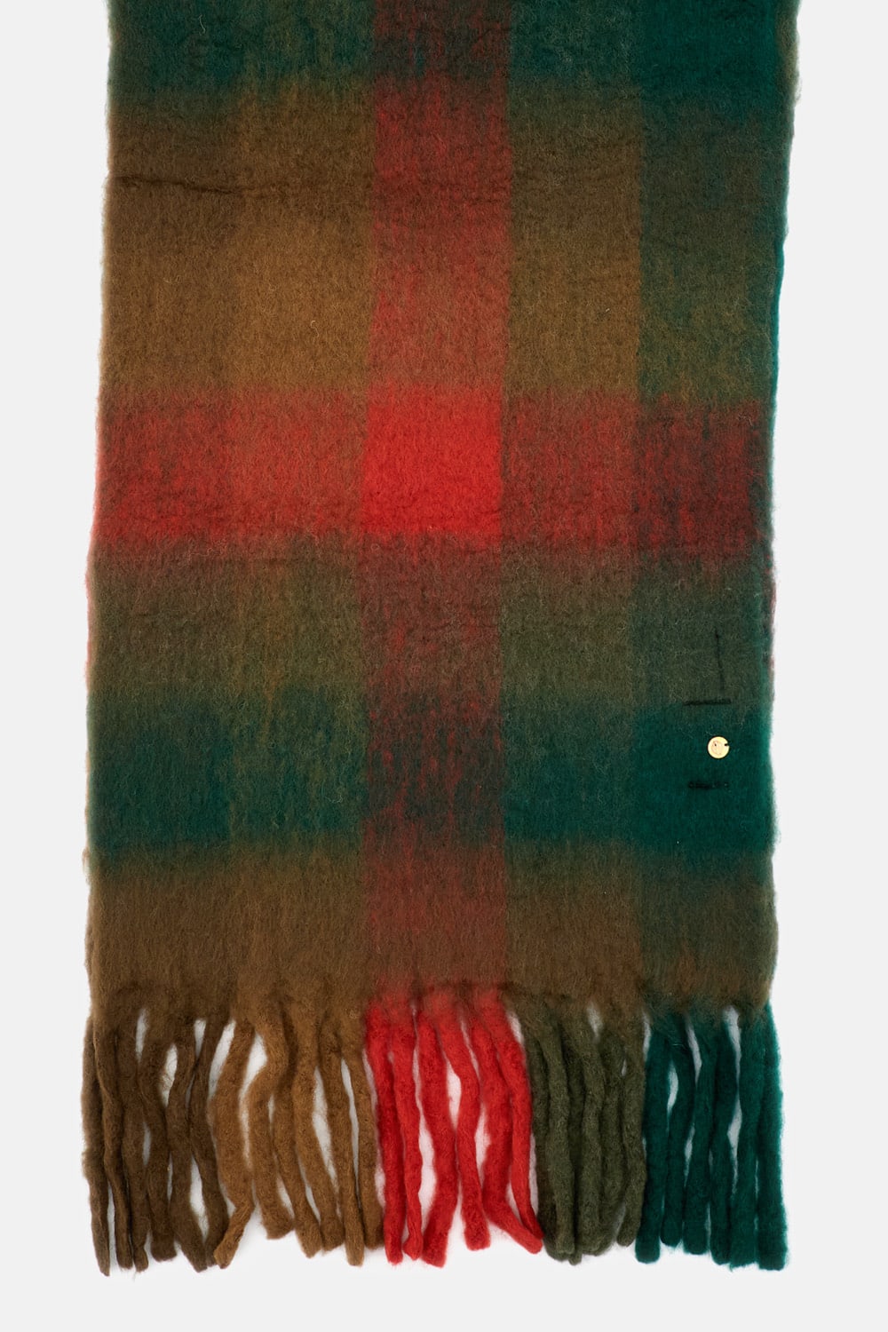 Antik Batik Friged Scarf In Multi