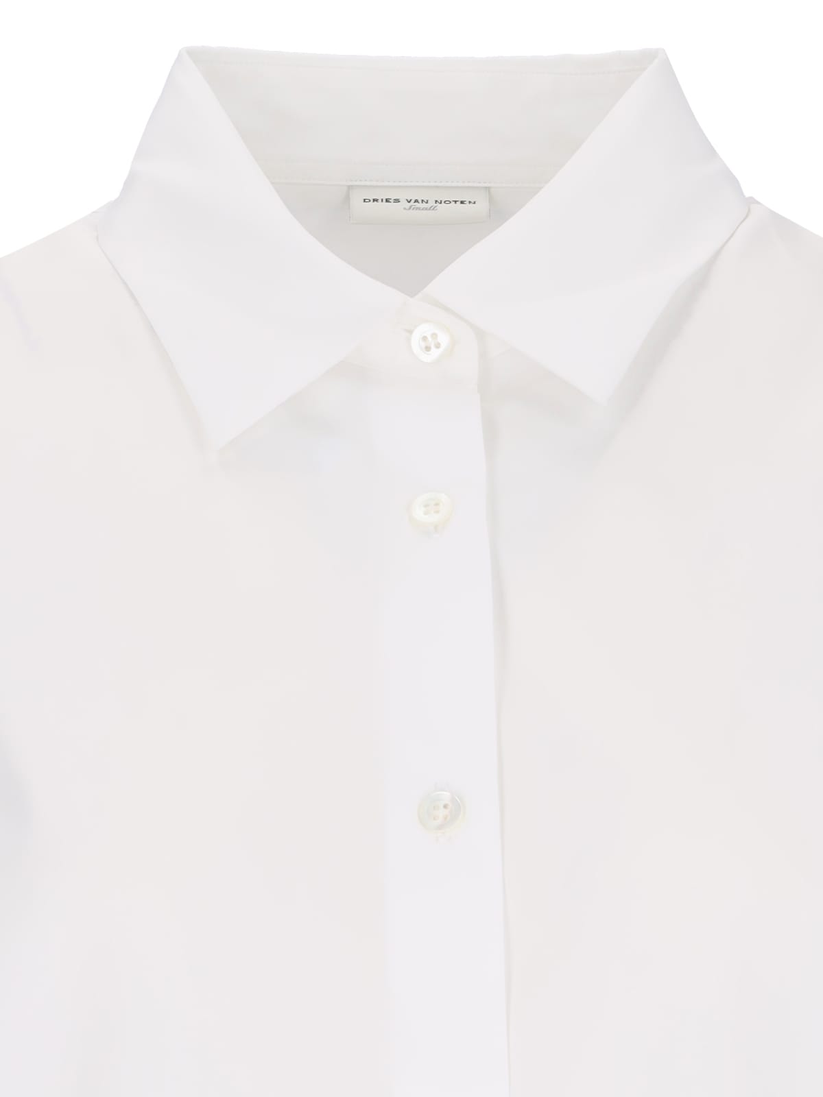 Shop Dries Van Noten Classic Shirt In White