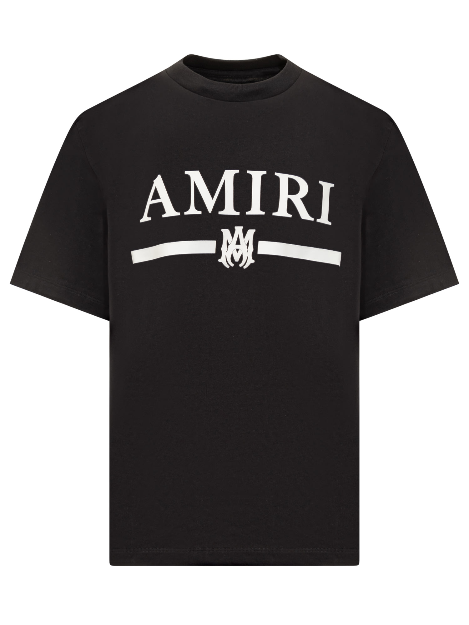 Shop Amiri Ma Bar Logo T-shirt In Black