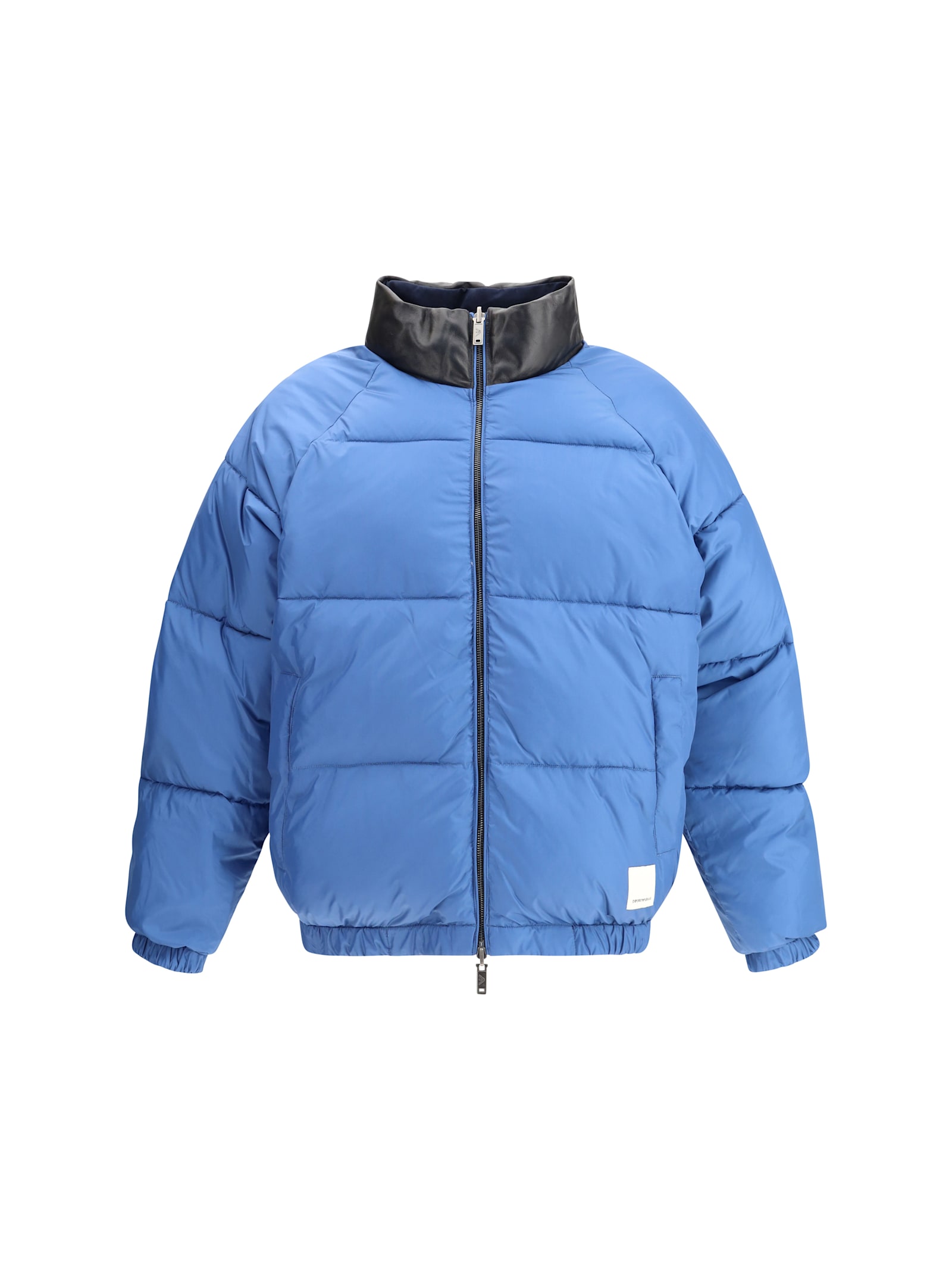 Emporio Armani Reversible Jacket From Capsule Collection New York In Blue