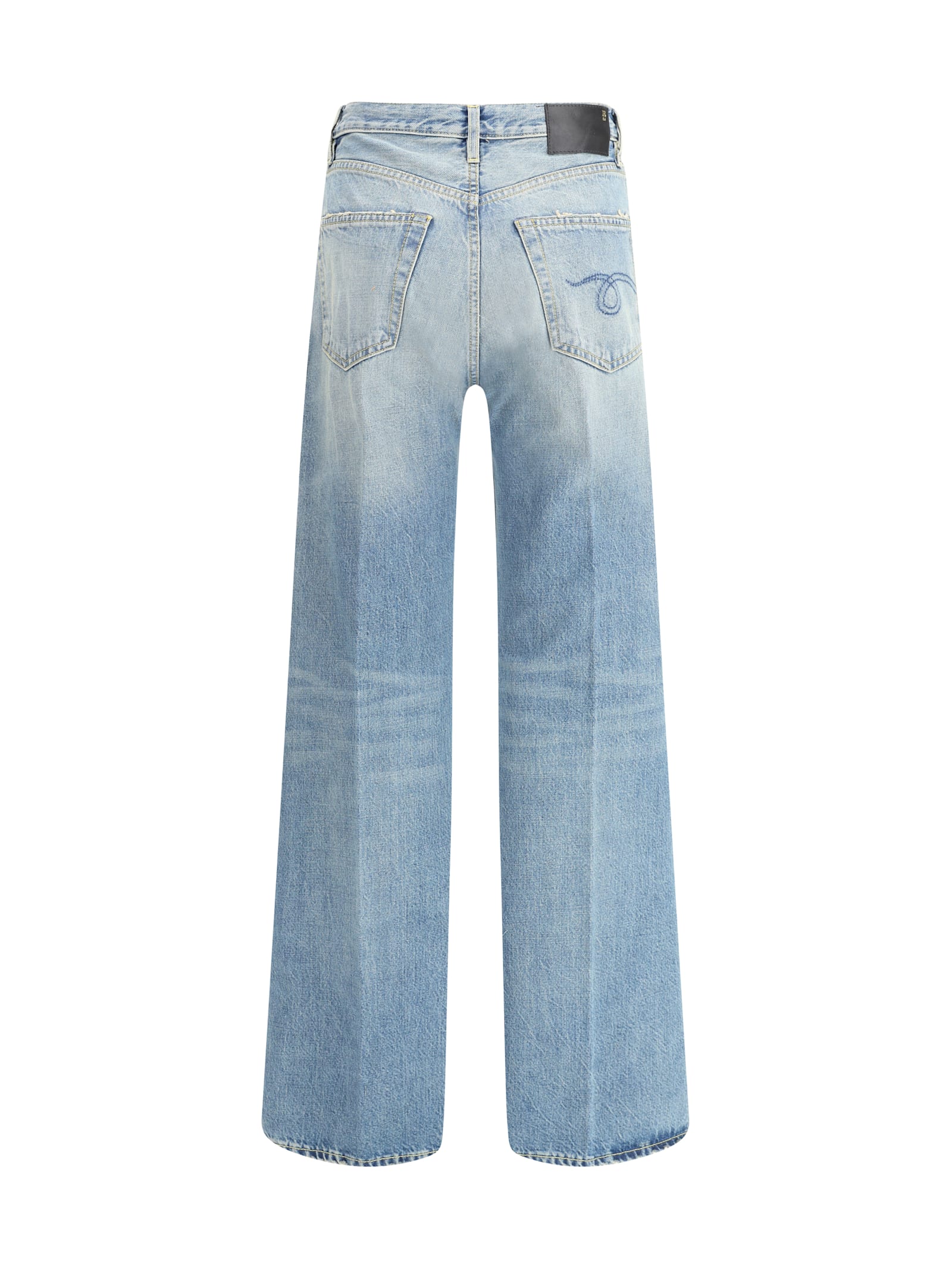 R13 Charlotte Jeans In Blue