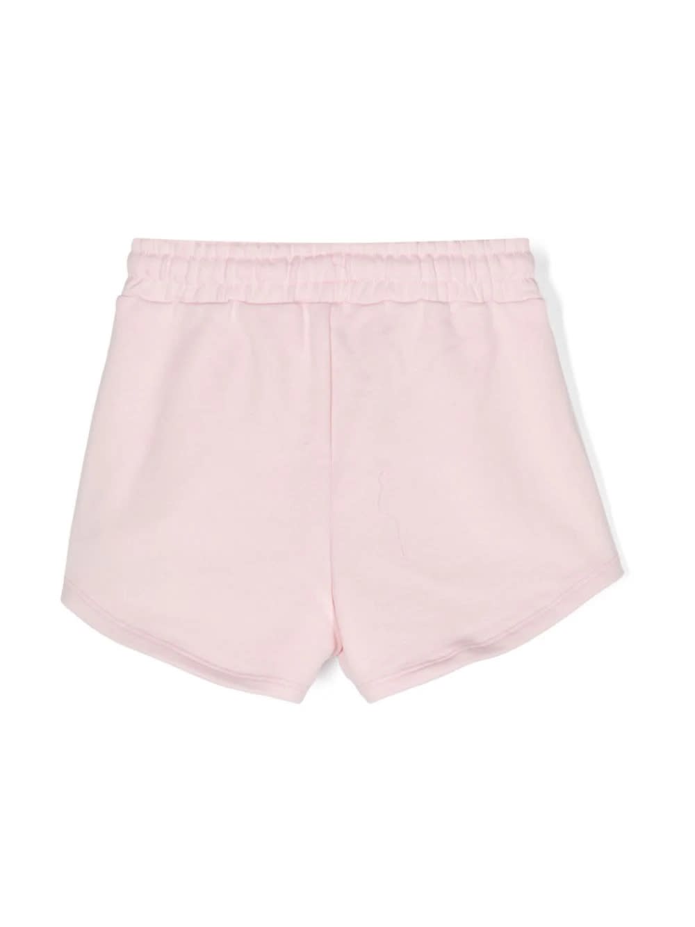 Shop Msgm Shorts Con Logo In Pink