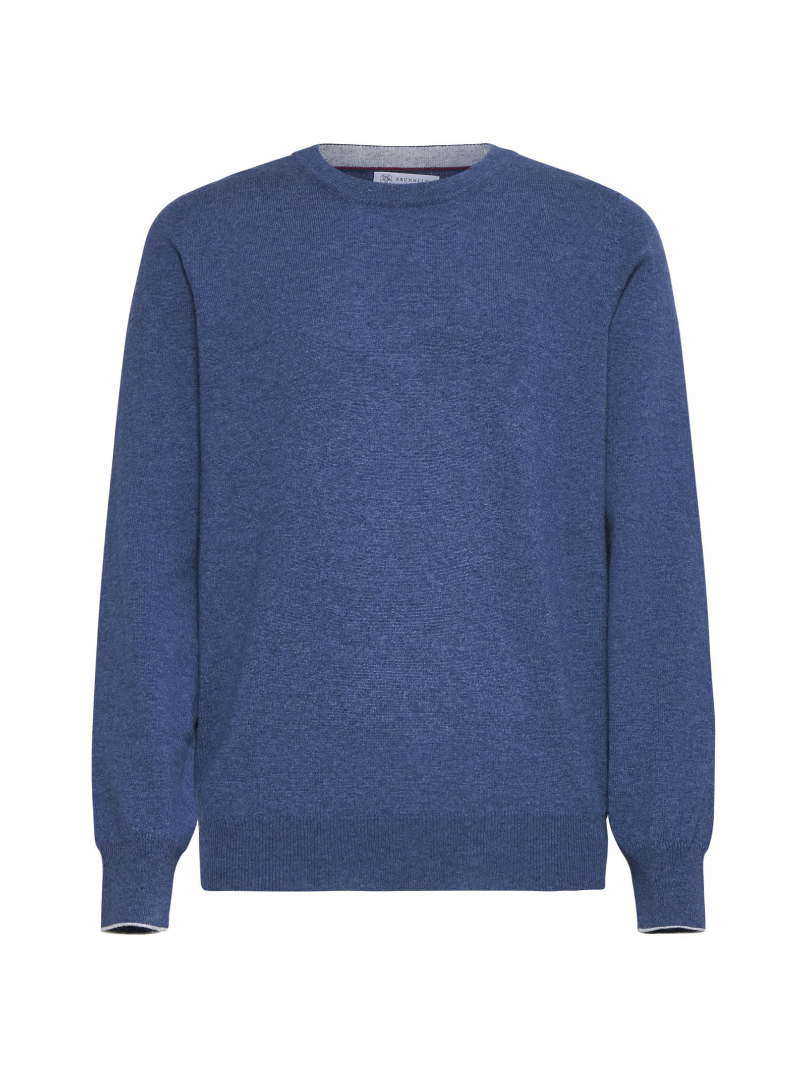 Shop Brunello Cucinelli Sweater In Astrale