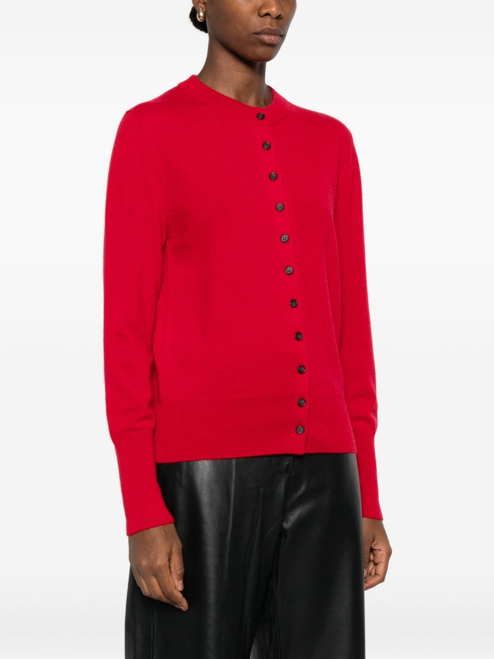 Lisa Yang Nellia Cashmere Cardigan In Red