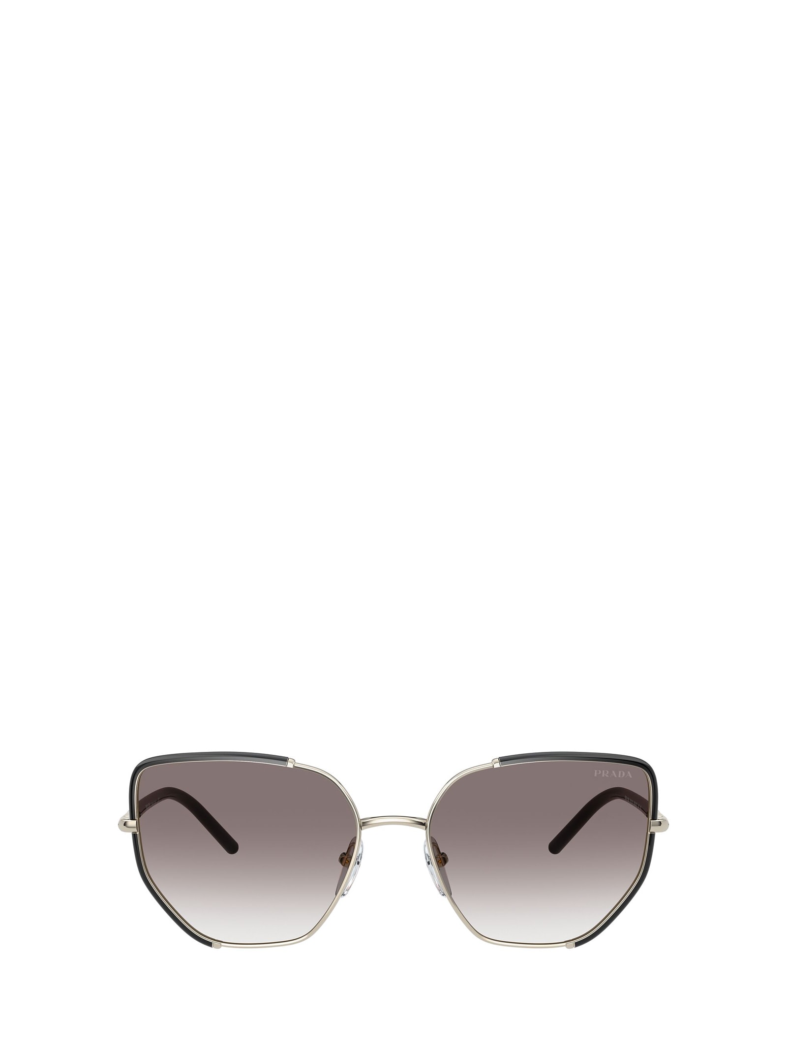 Prada Eyewear Pr 50ws Black / Pale Gold Sunglasses