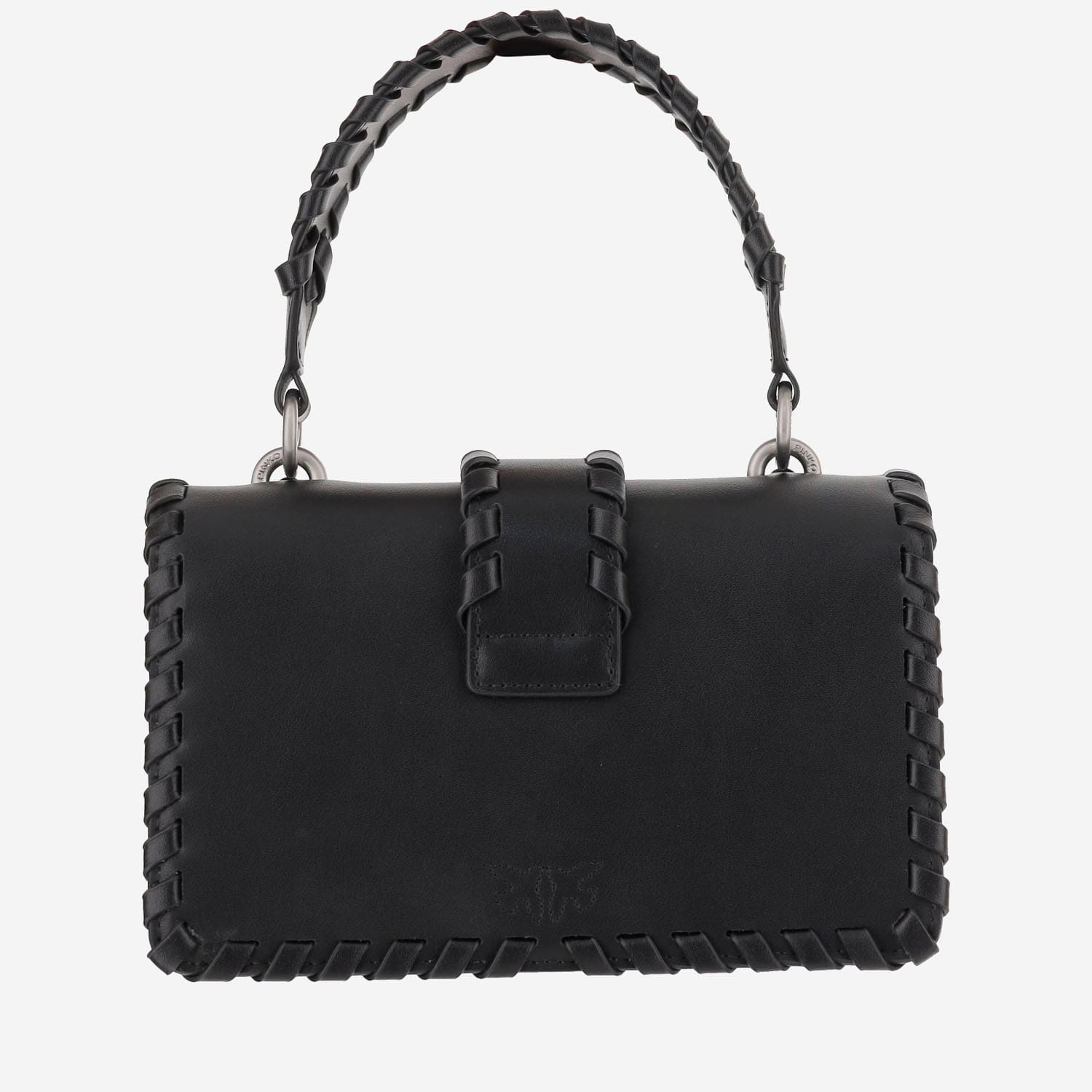 Pinko Mini Love One Cross Body Bag In Black