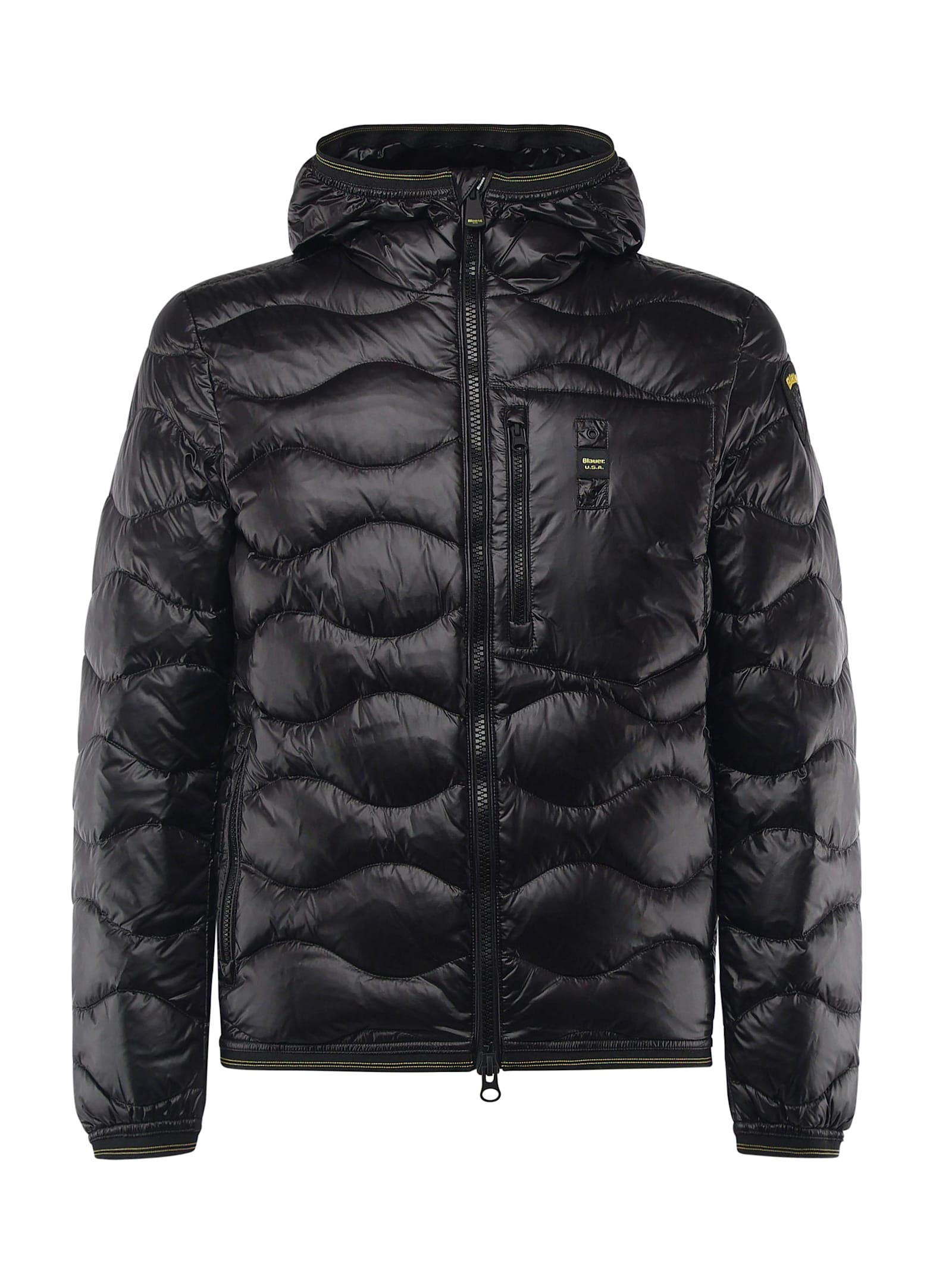 Wave Quilted Down Jacket