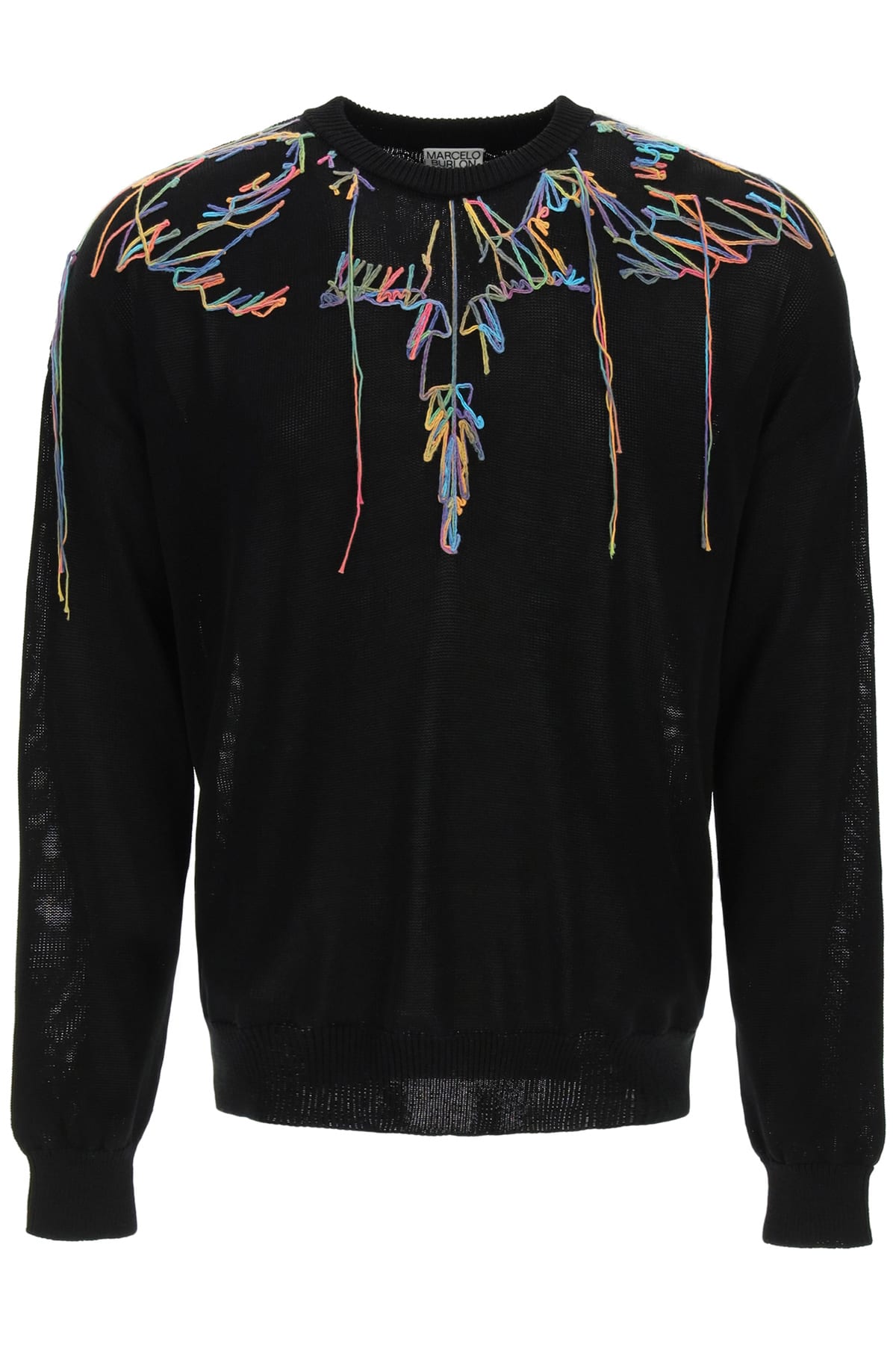 Marcelo Burlon County Of Milan WINGS EMBROIDERY SWEATER