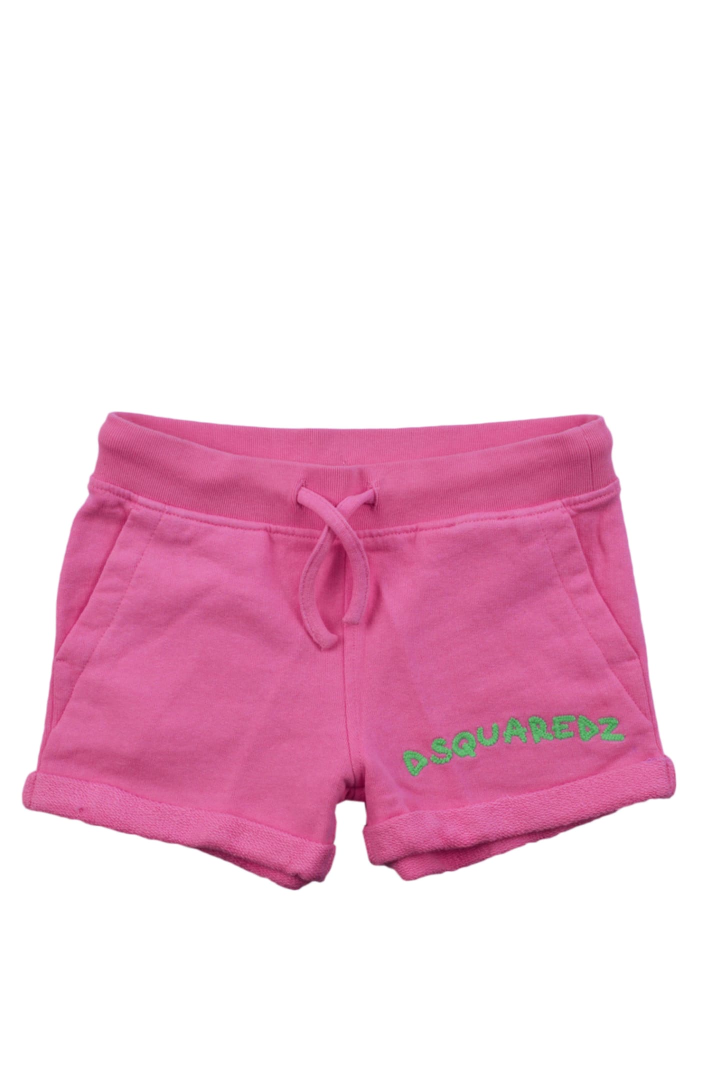 Dsquared2 Sports Shorts With Cotton Embroidery