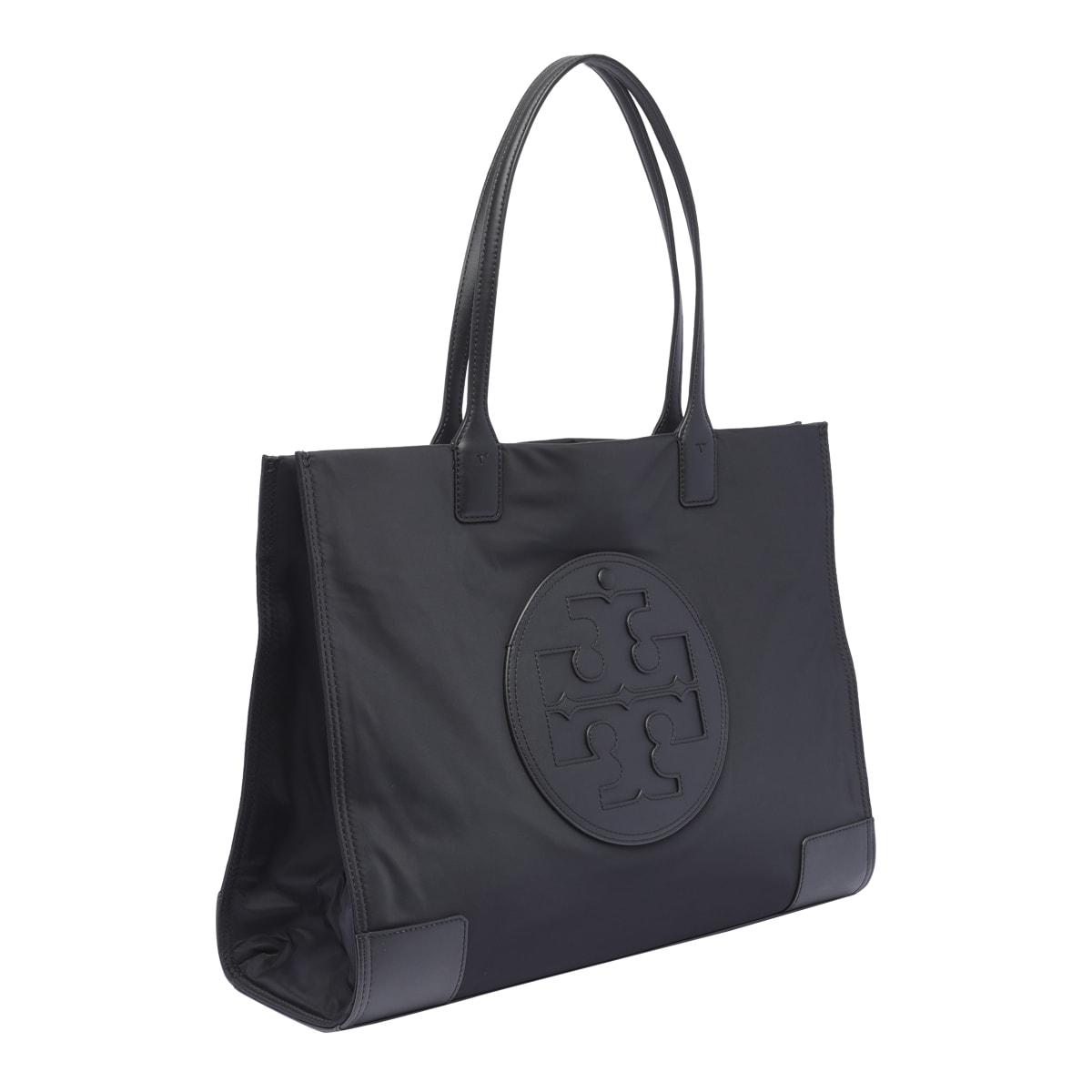 Shop Tory Burch Ella Tote Bag In Black