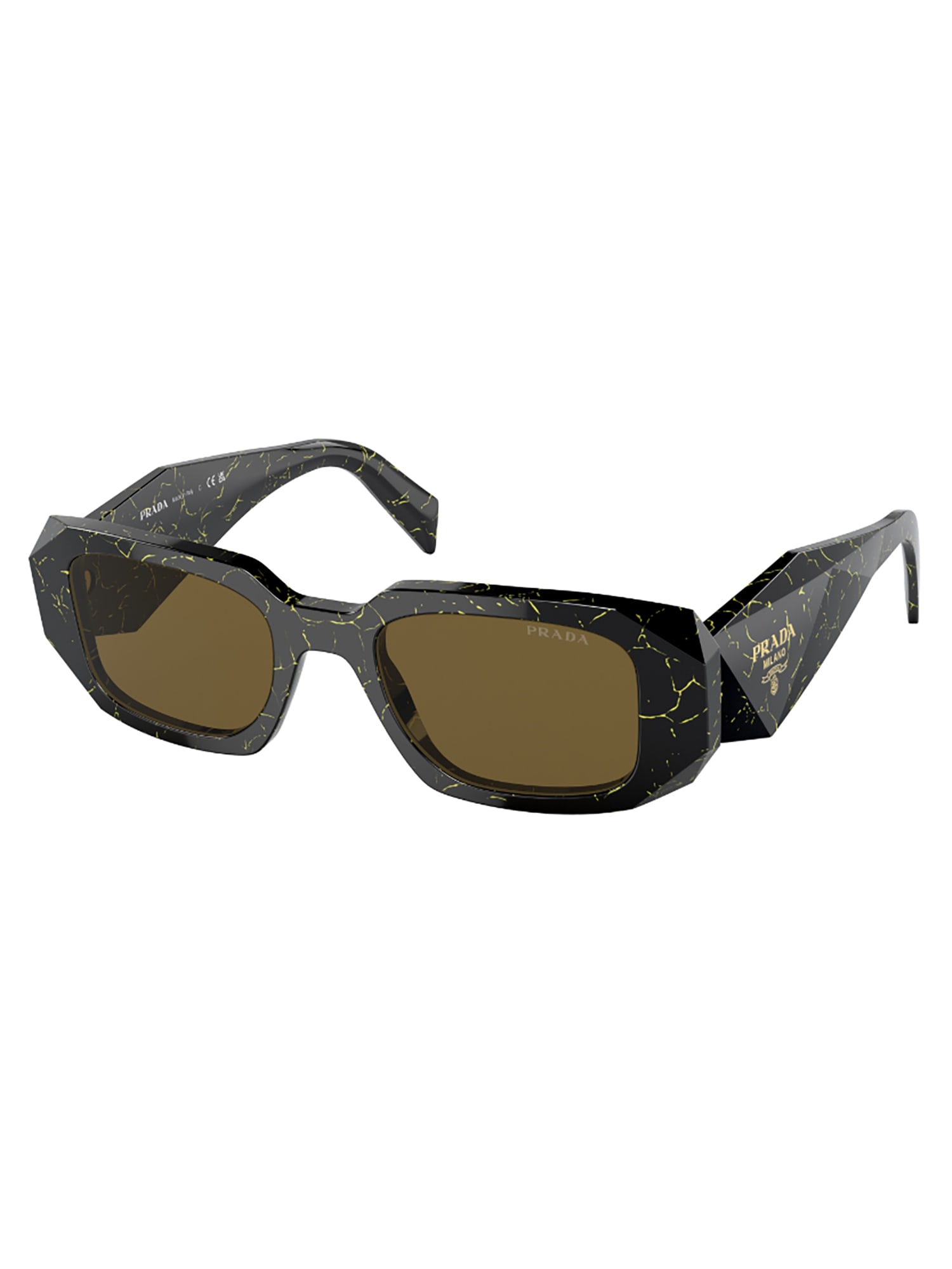 Shop Prada 17ws Sole Sunglasses In T