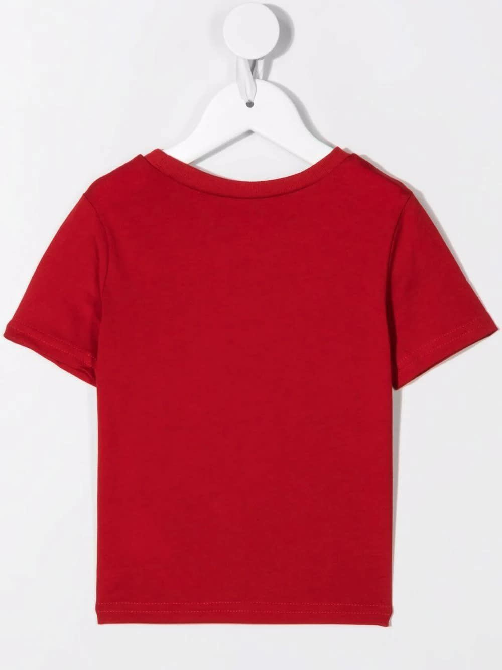 Shop Ralph Lauren Red T-shirt With Navy Blue Pony