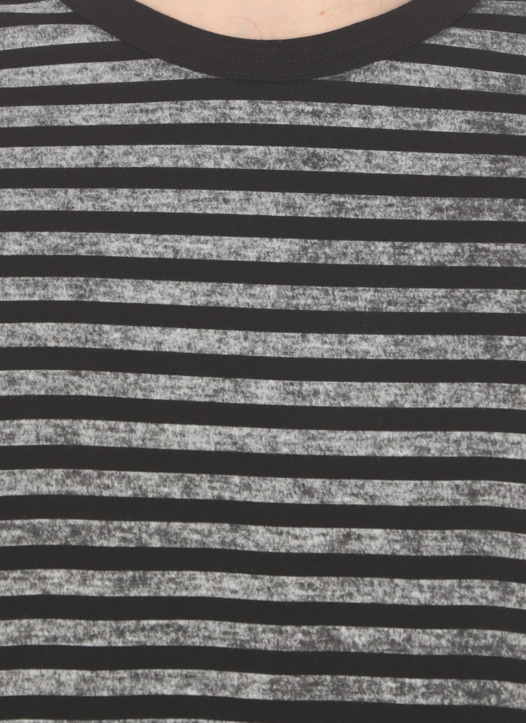 Shop Yohji Yamamoto Striped Pattern Sweater In Grey