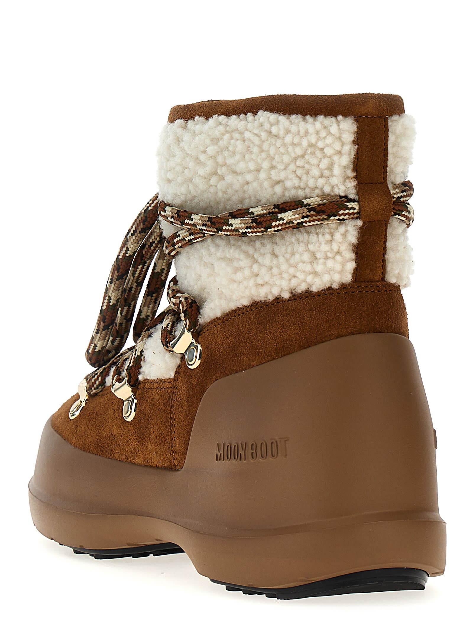 Moon Boot Luna Ankle Boots In Brown