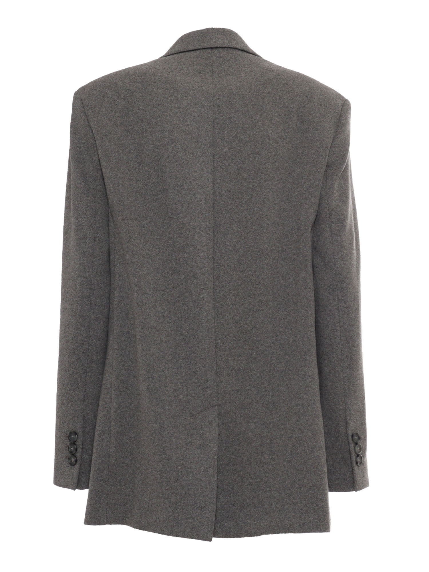 Shop Weekend Max Mara Campale Dark Grey Jersey Jacket