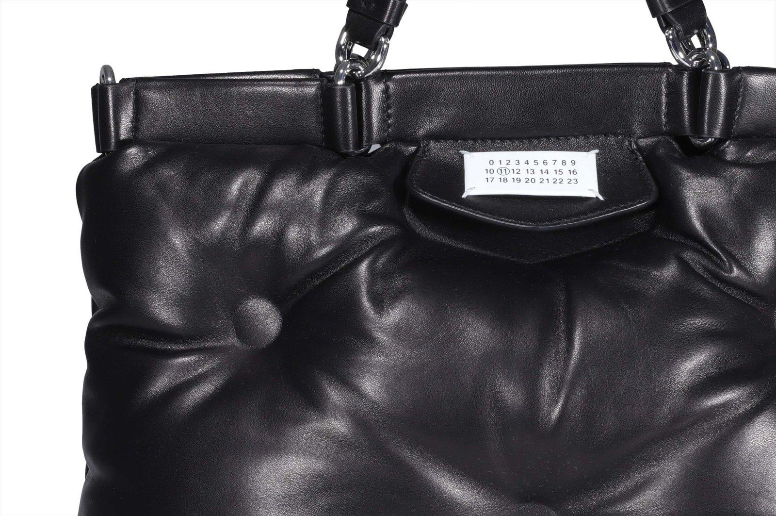 Shop Maison Margiela Glam Slam Tote Bag In Black