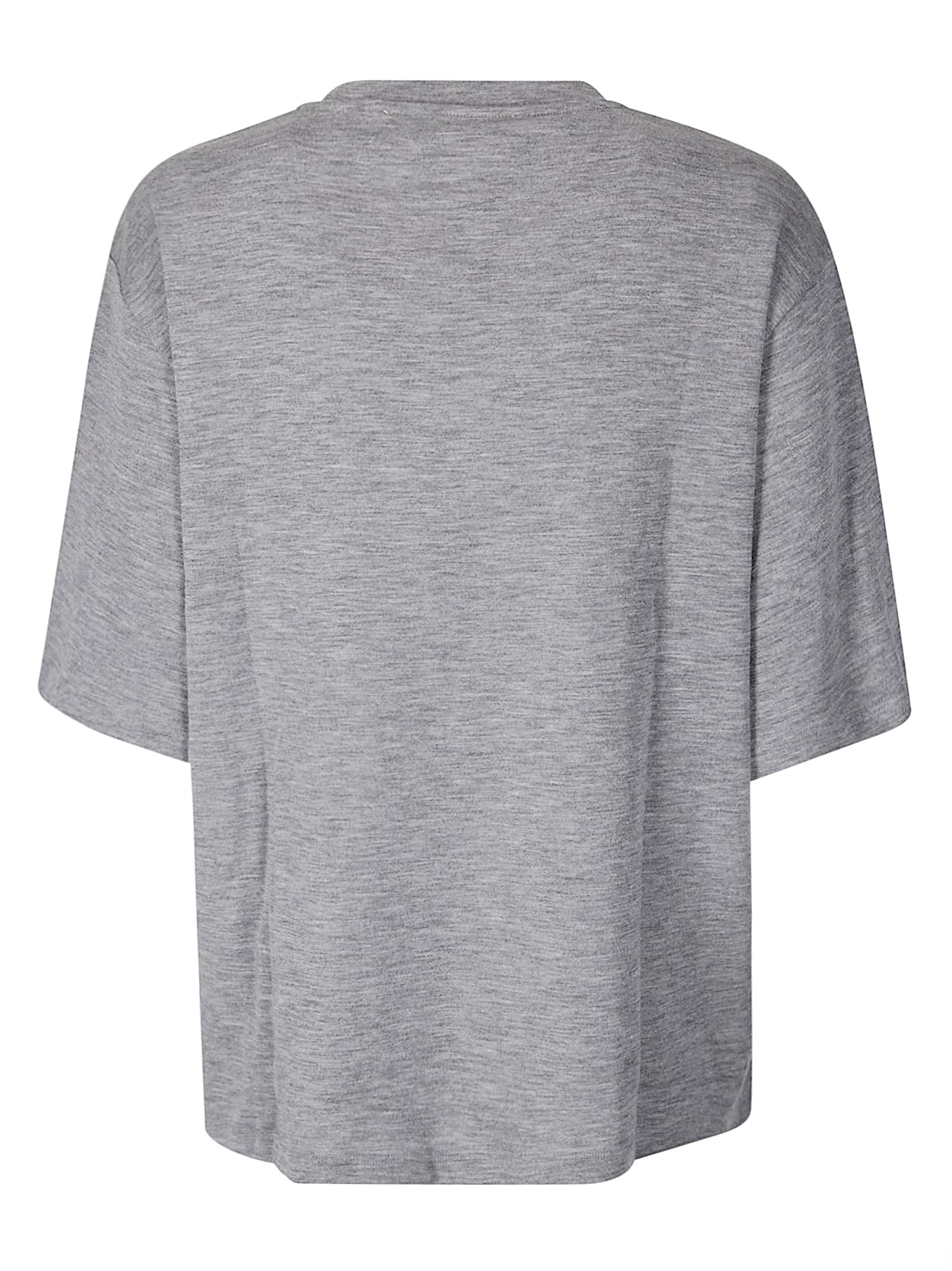 Rohe Oversized Soft Merino T-shirt In Gray
