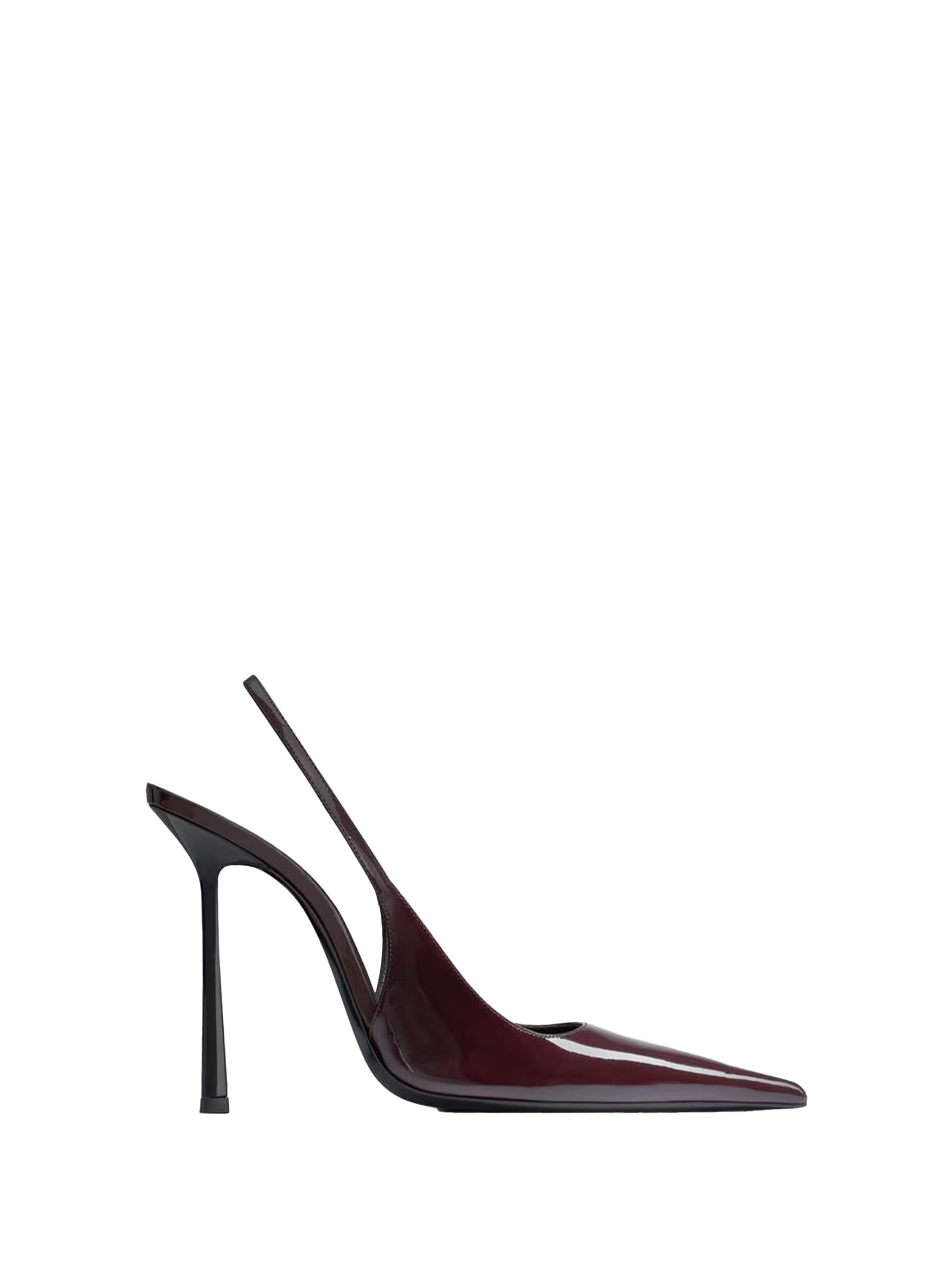 Saint Laurent Vendome 110 Leather Pumps In Brown