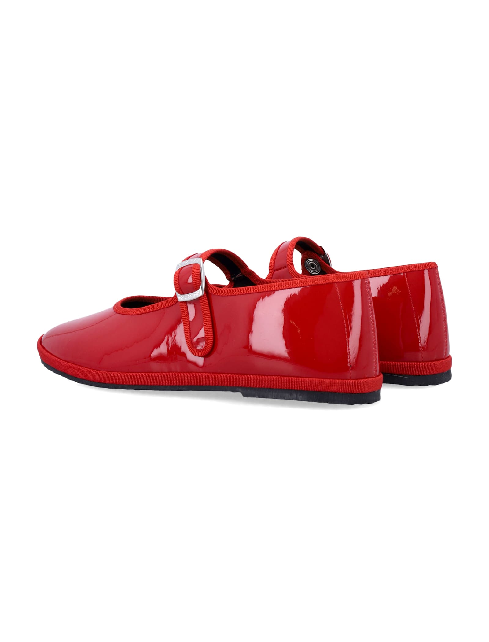 Drogheria Crivellini Papusse Soft Mary Jane Patent In Red