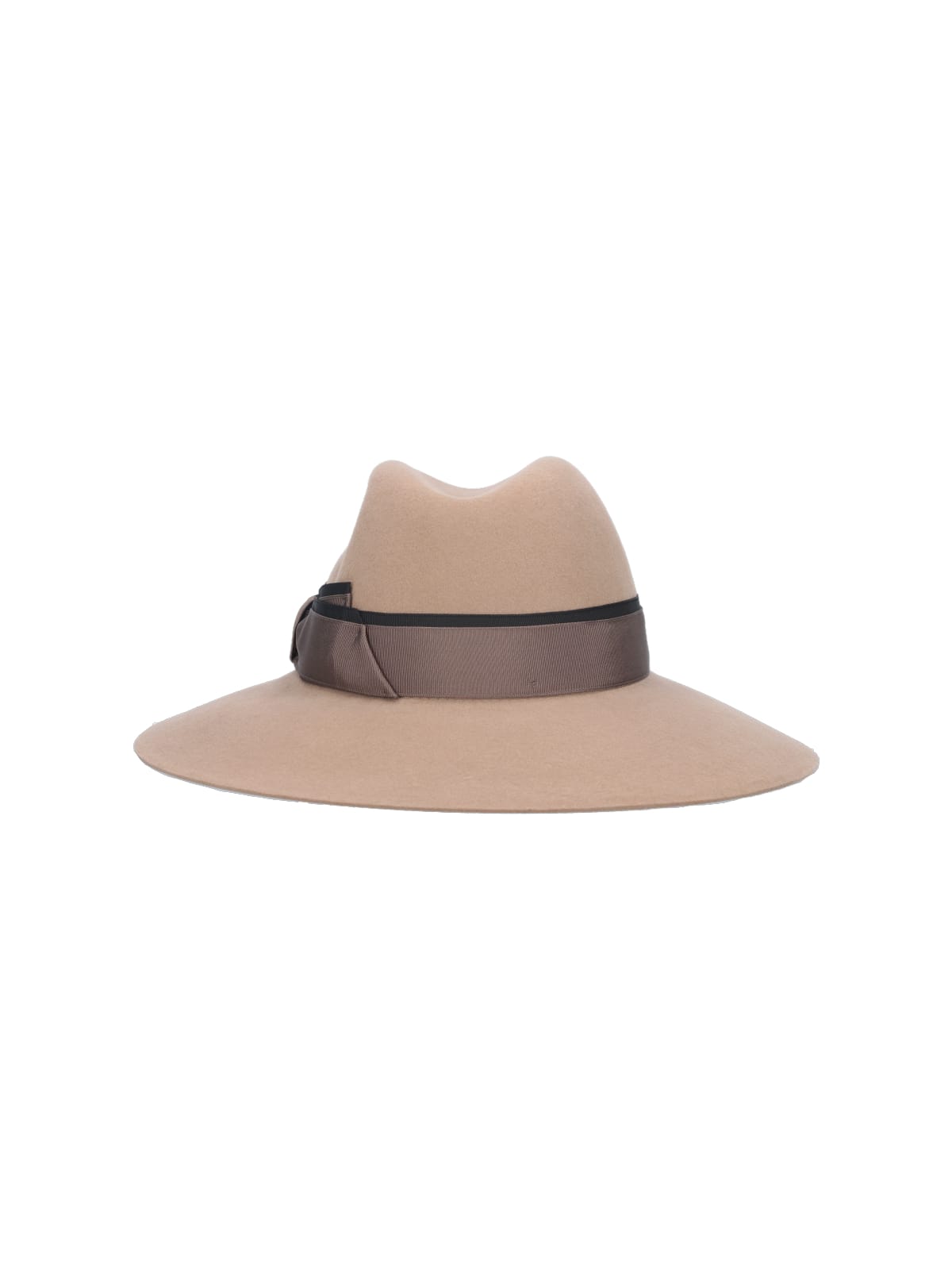 Shop Borsalino Romy Felt Hat In Beige