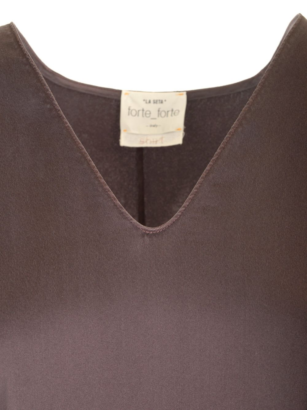 FORTE FORTE SILK SATIN TOP