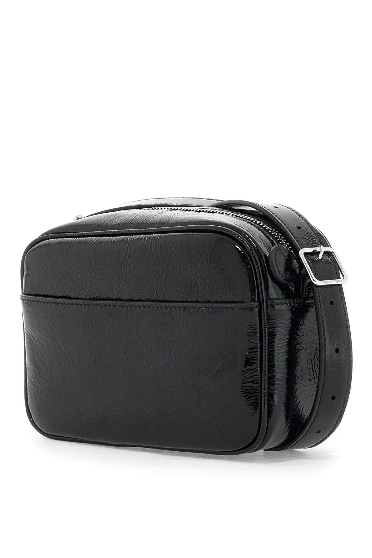 Shop Courrèges Reedition Camera Bag For In Nero