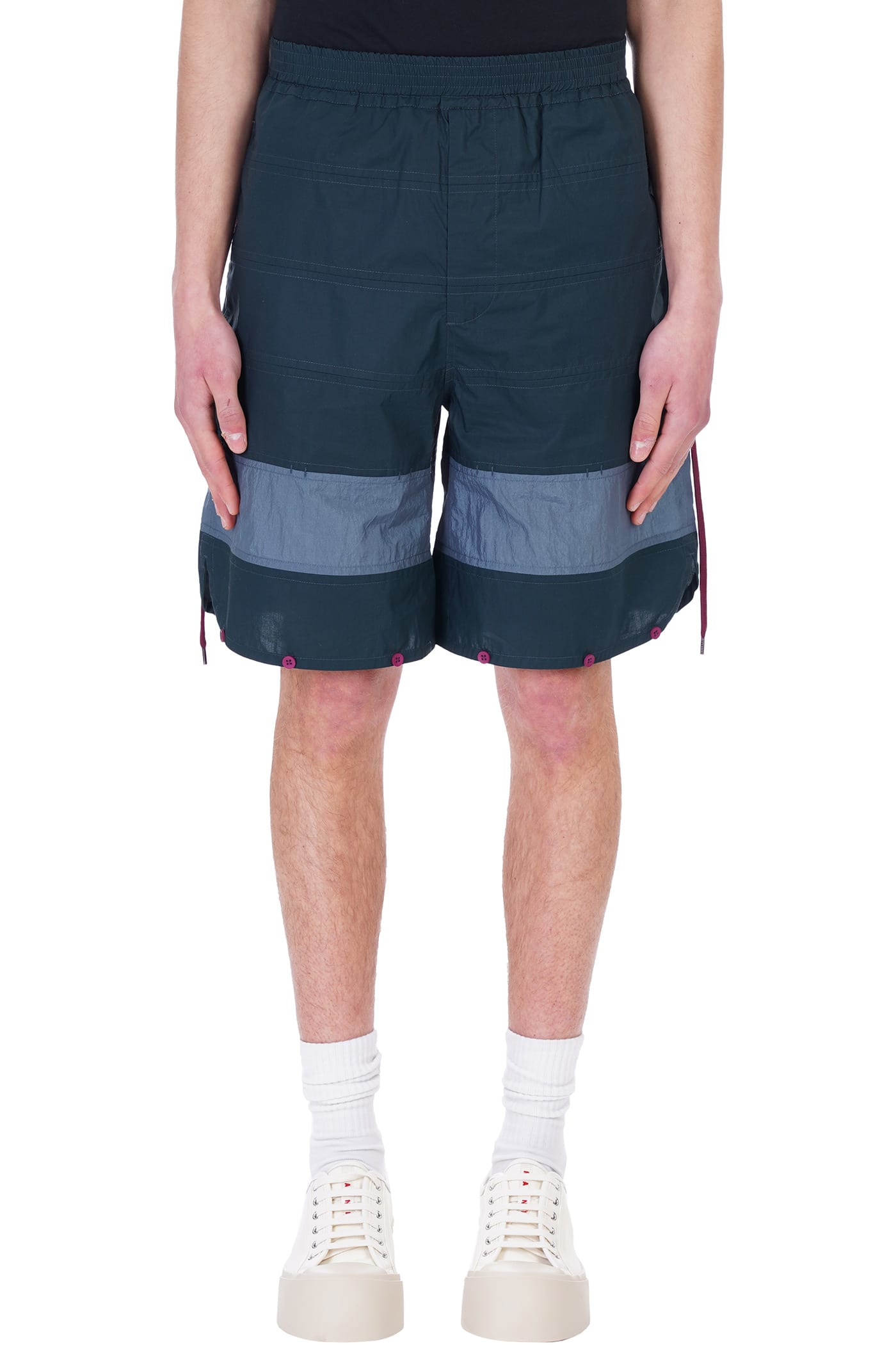 Craig Green Shorts In Blue Cotton