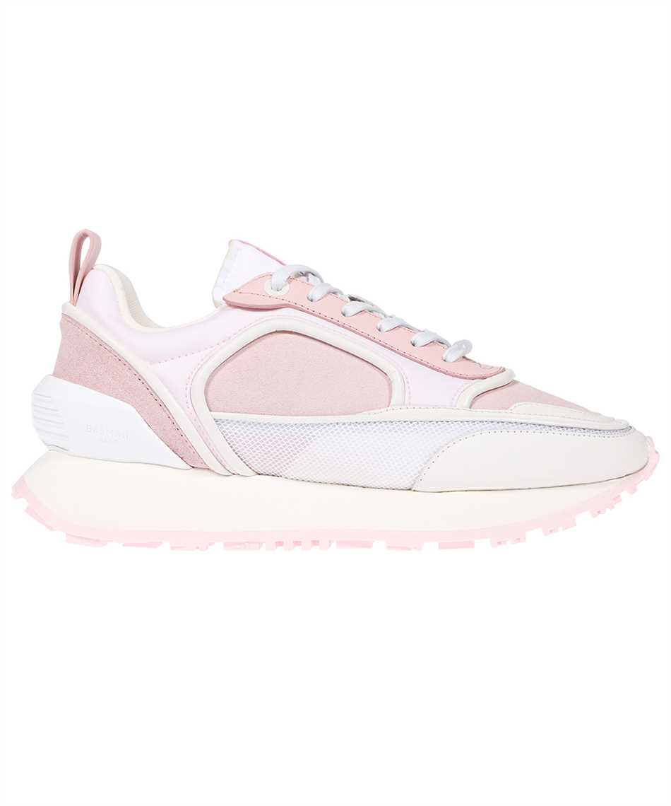 Shop Balmain Low-top Sneakers In Pink