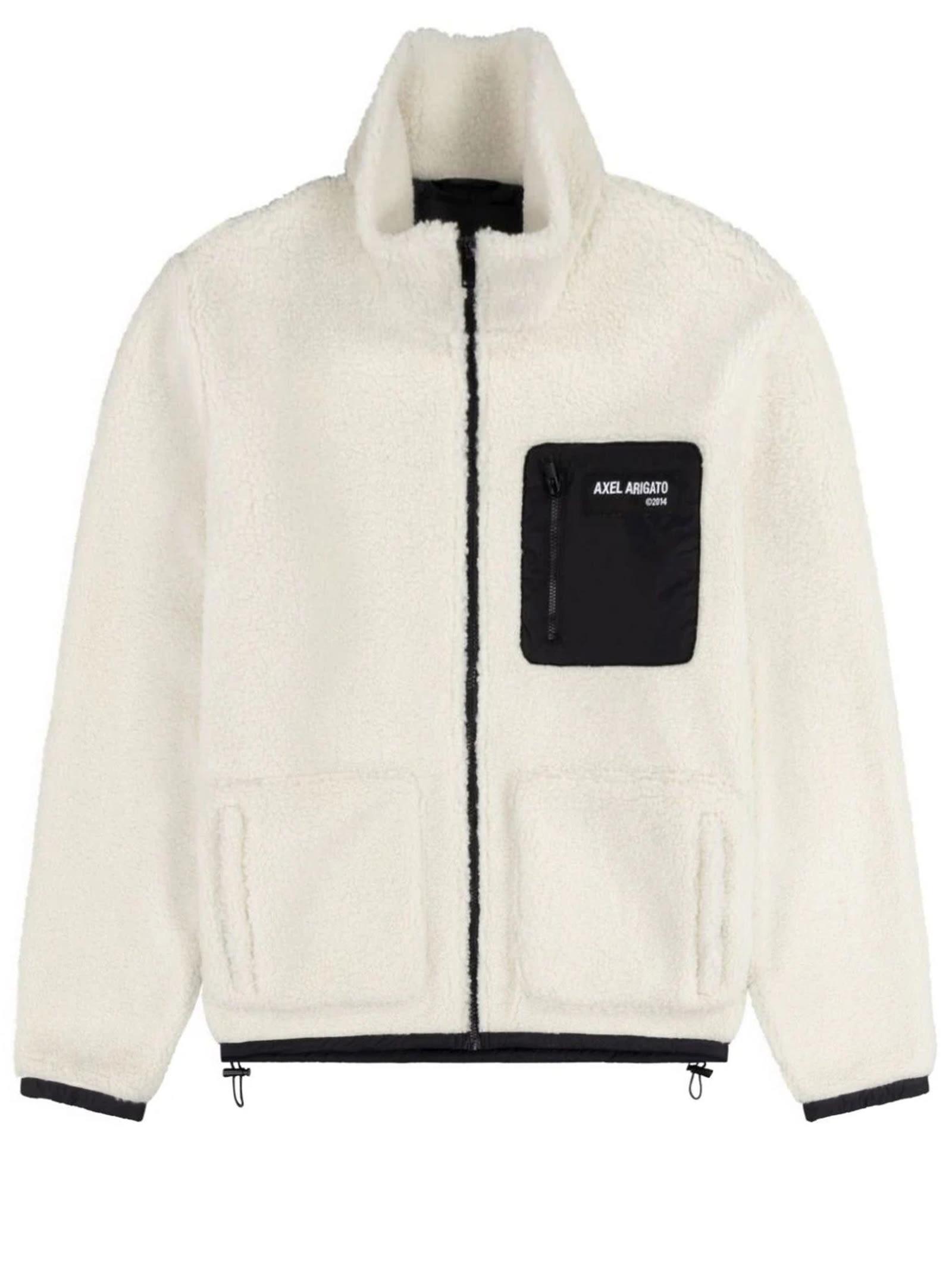 Shop Axel Arigato Coats White