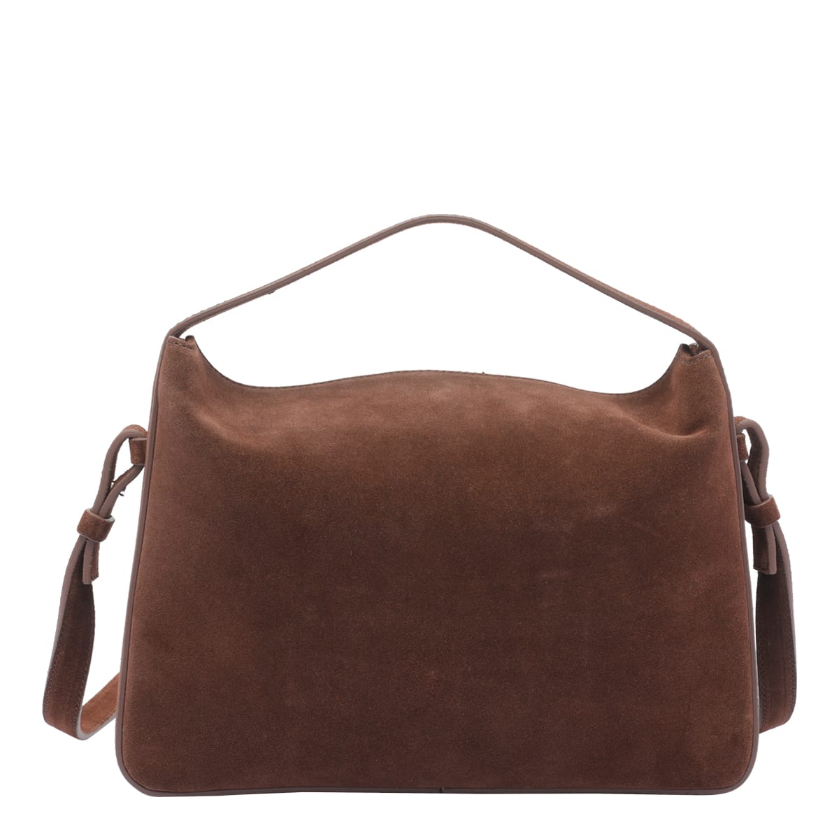 Aesther Ekme Top-handle Suede-leather Shoulder Bag