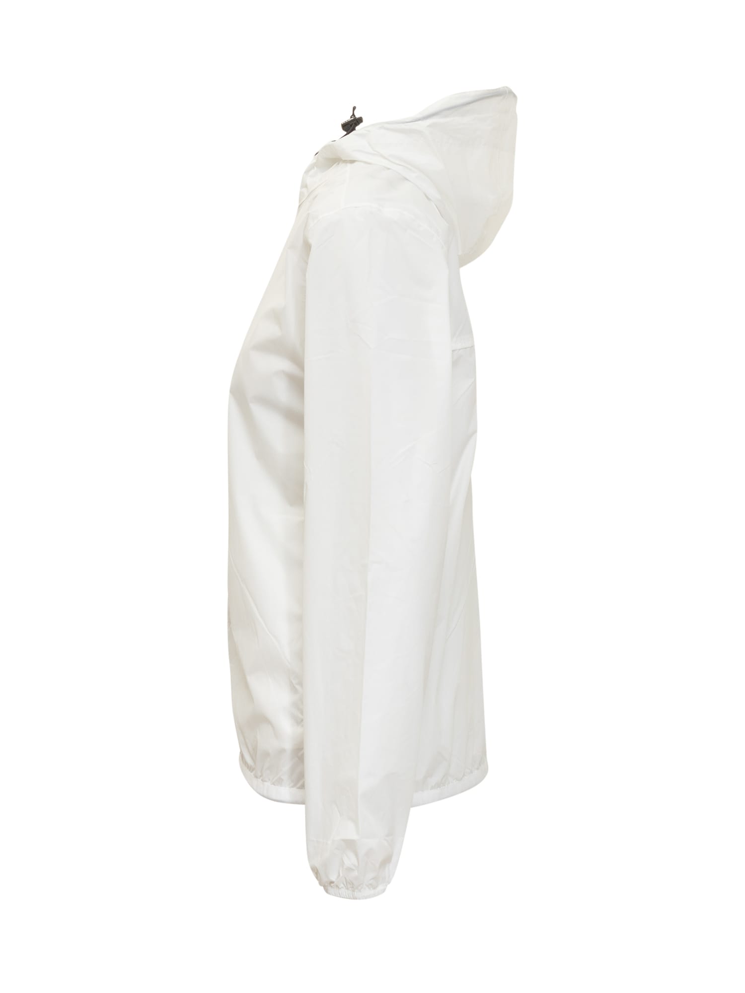 K-way Le Vrai 3.0 Claude Hooded Nylon Jacket In White