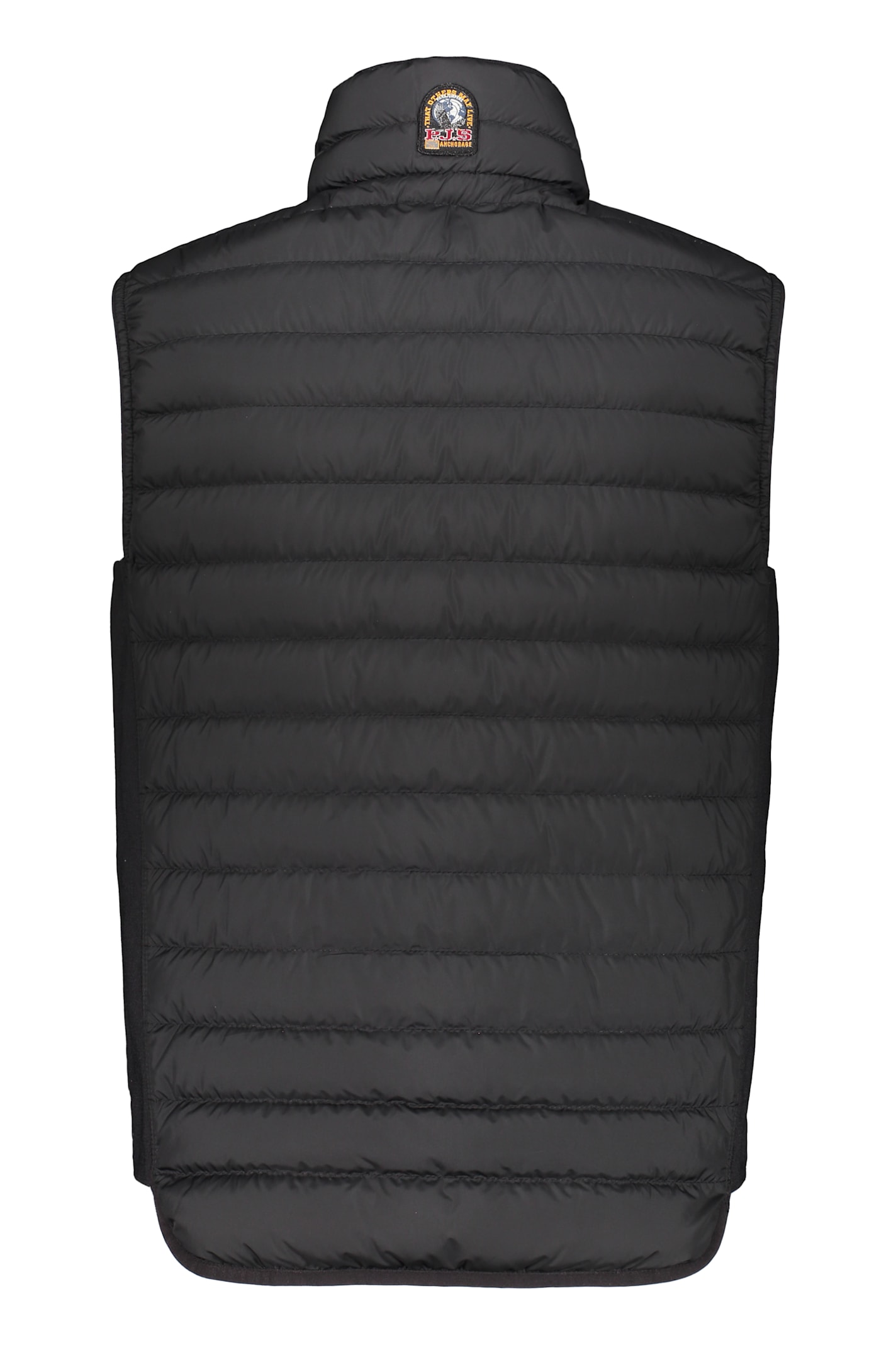 Parajumpers Lightweight Padded Vest With Pockets In Black