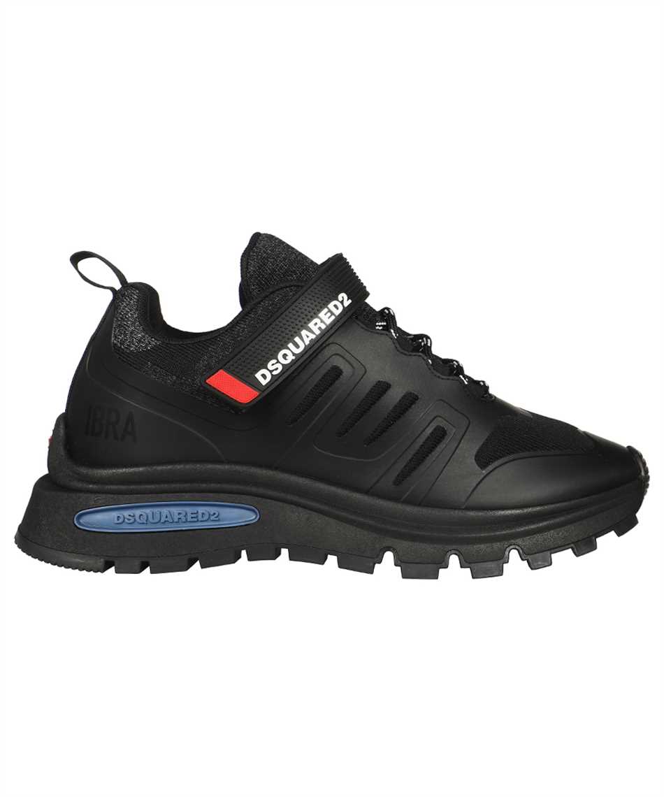 Shop Dsquared2 D2 X Ibra - Runds2 Low-top Sneakers In Black