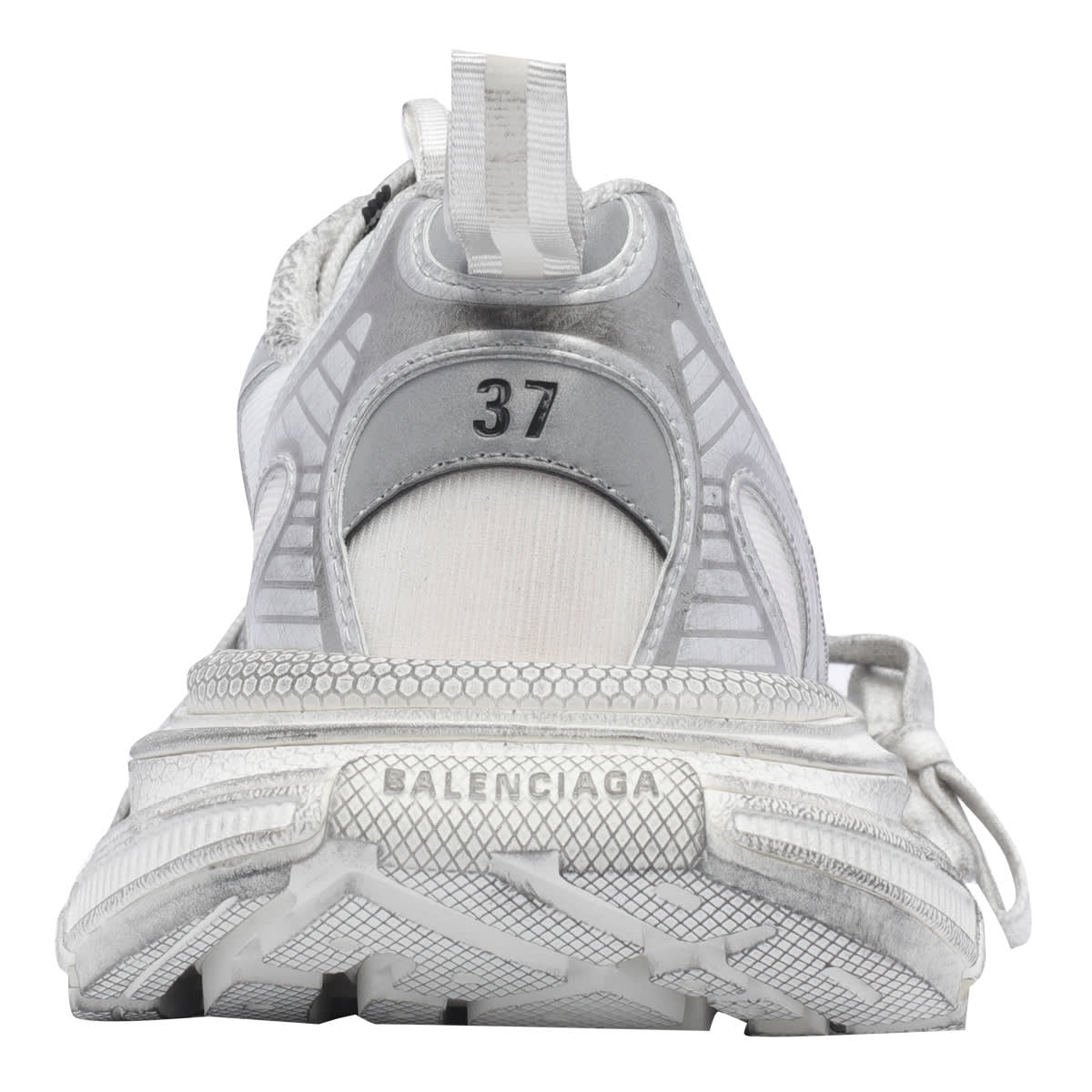 Shop Balenciaga 3xl Sneakers In Silver