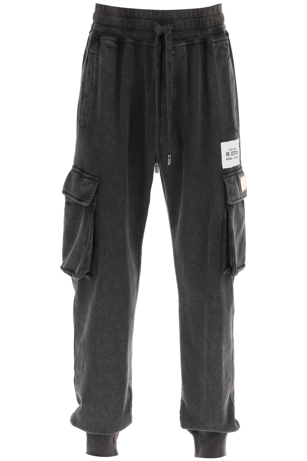 Shop Dolce & Gabbana Re-edition Joggers In Black