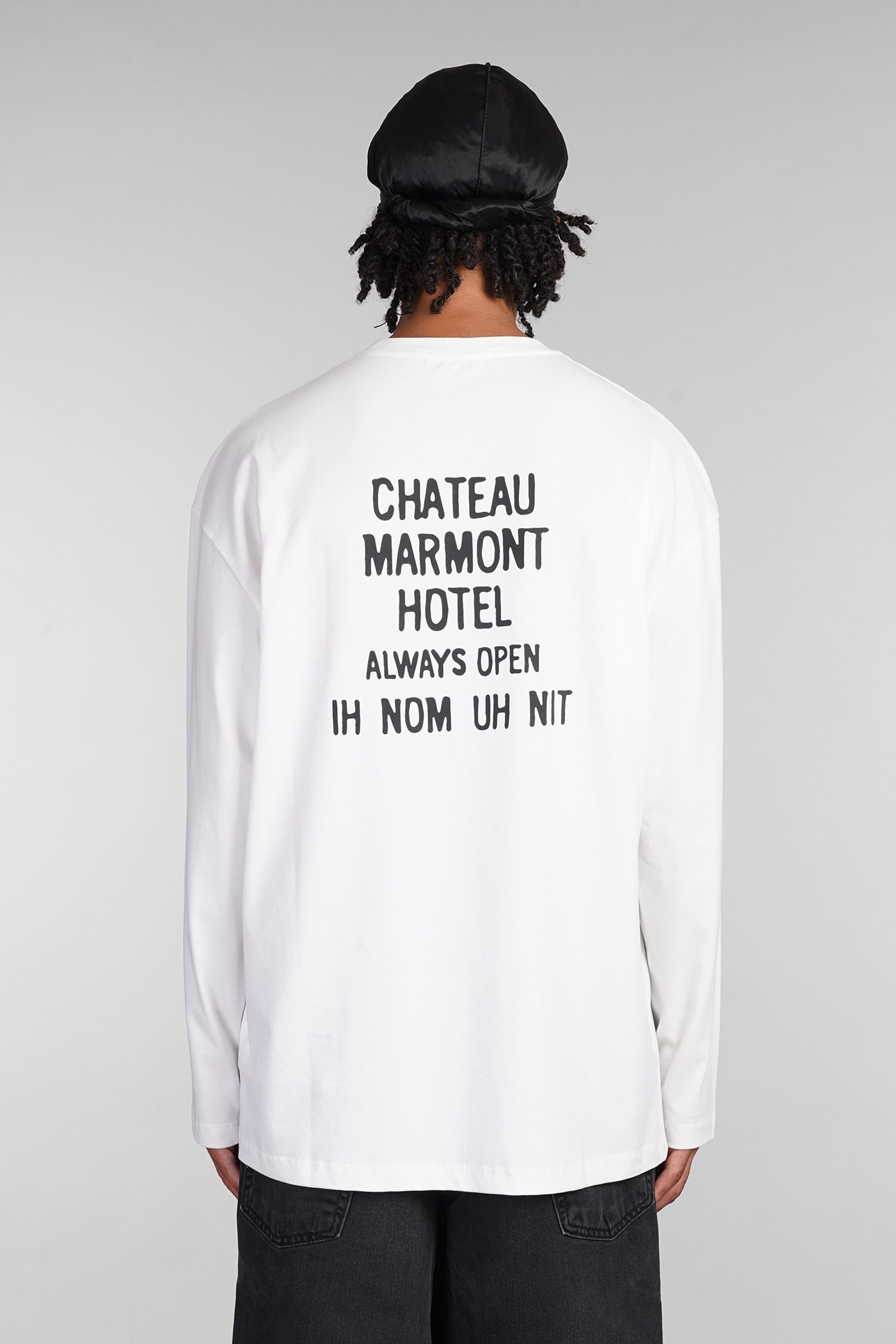 Shop Ih Nom Uh Nit T-shirt In White Cotton