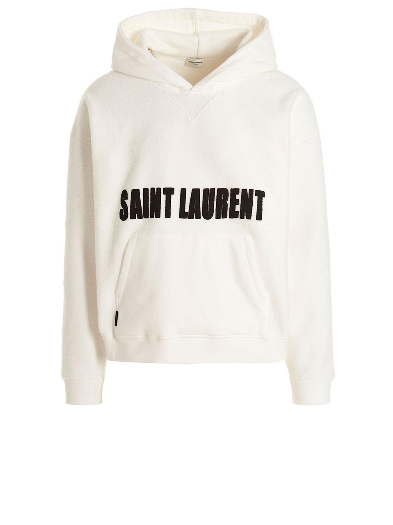Saint Laurent Logo Sweatshirt With Hood