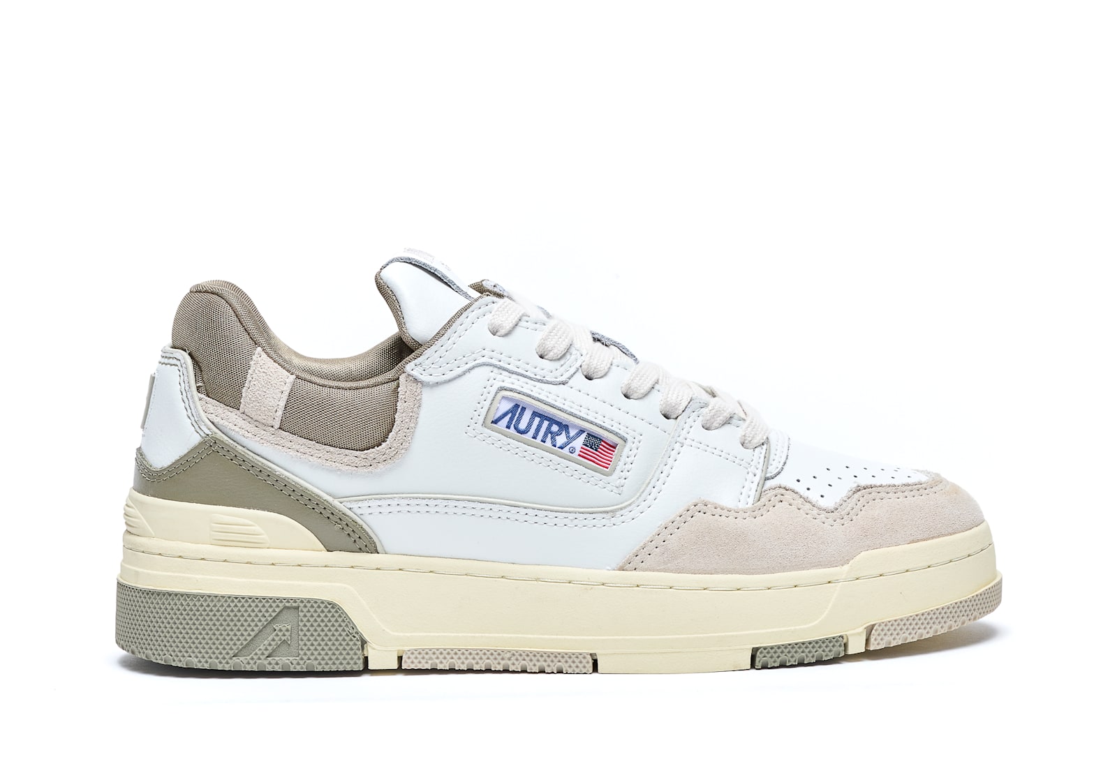 Autry 男士麂皮皮革运动鞋