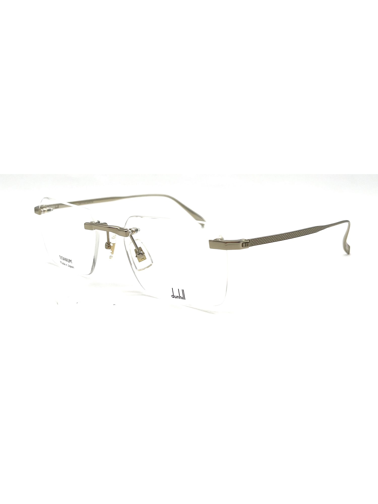 Shop Dunhill Du0061o Eyewear In Gold Gold Transparent