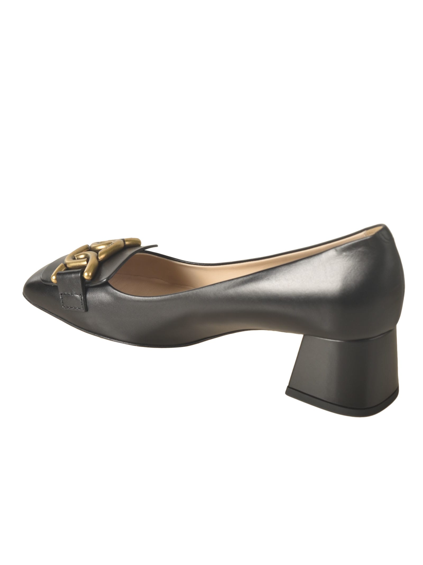 Shop Tod's T50 Quad Pumps In Nero