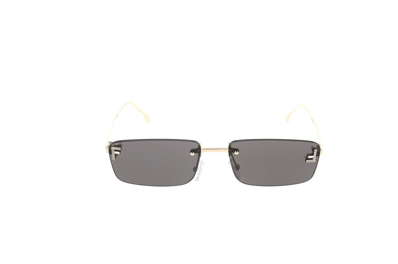 Rectangle-frame Sunglasses