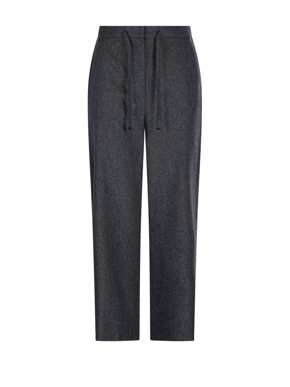 MAX MARA THE CUBE FLORIA DRAWSTRING WIDE LEG PANTS 