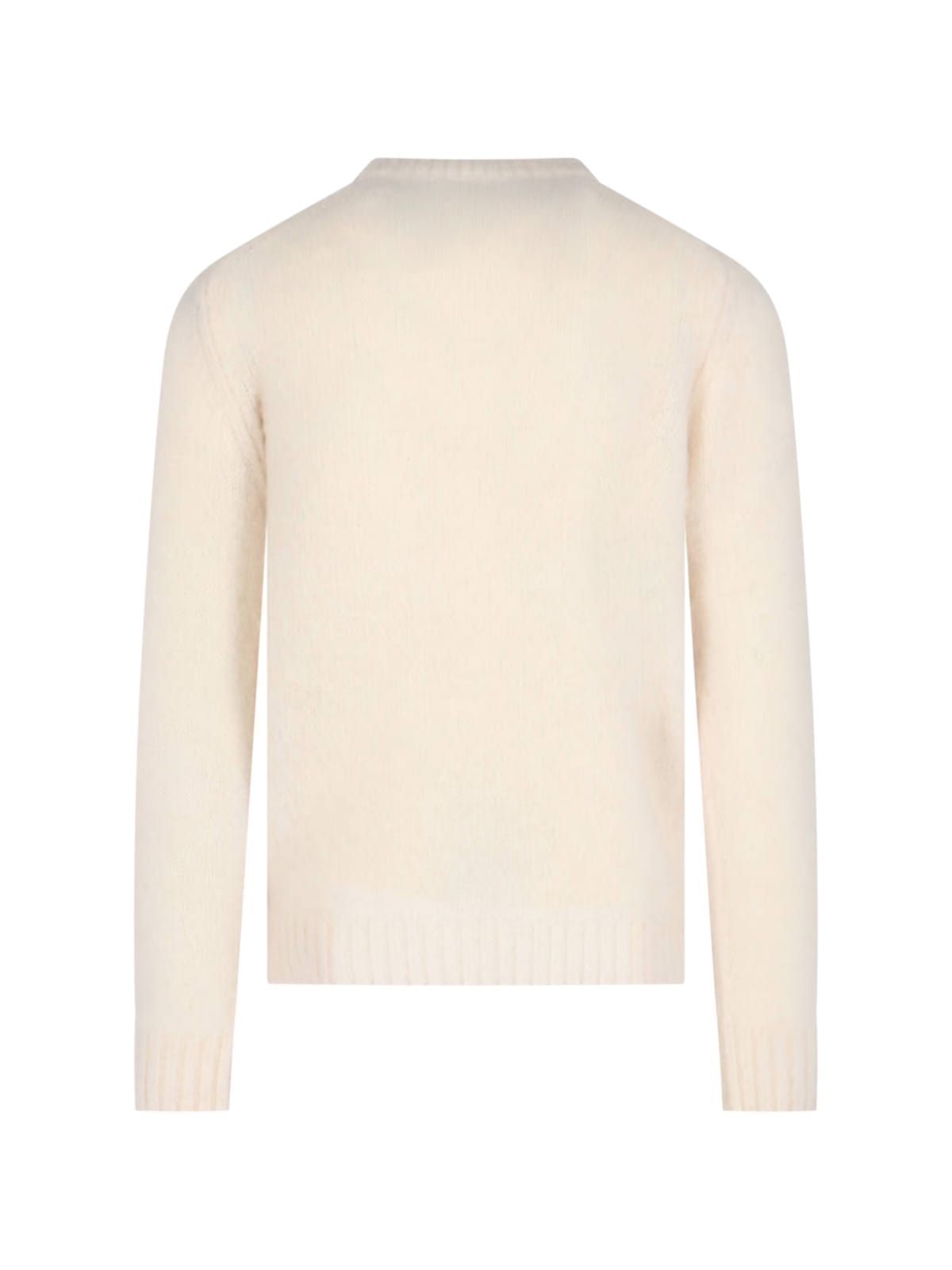 Shop Aspesi M183 Sweater In Crema