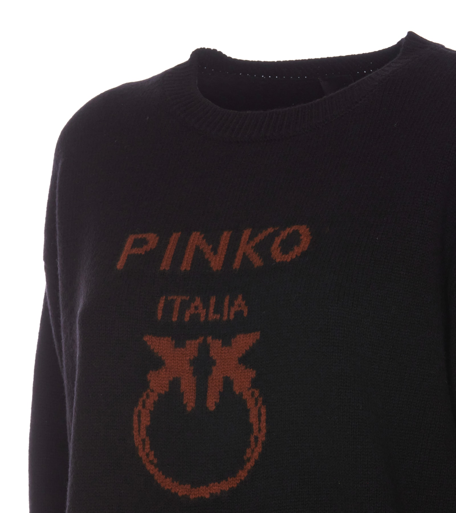 Shop Pinko Burgos Sweater In Black