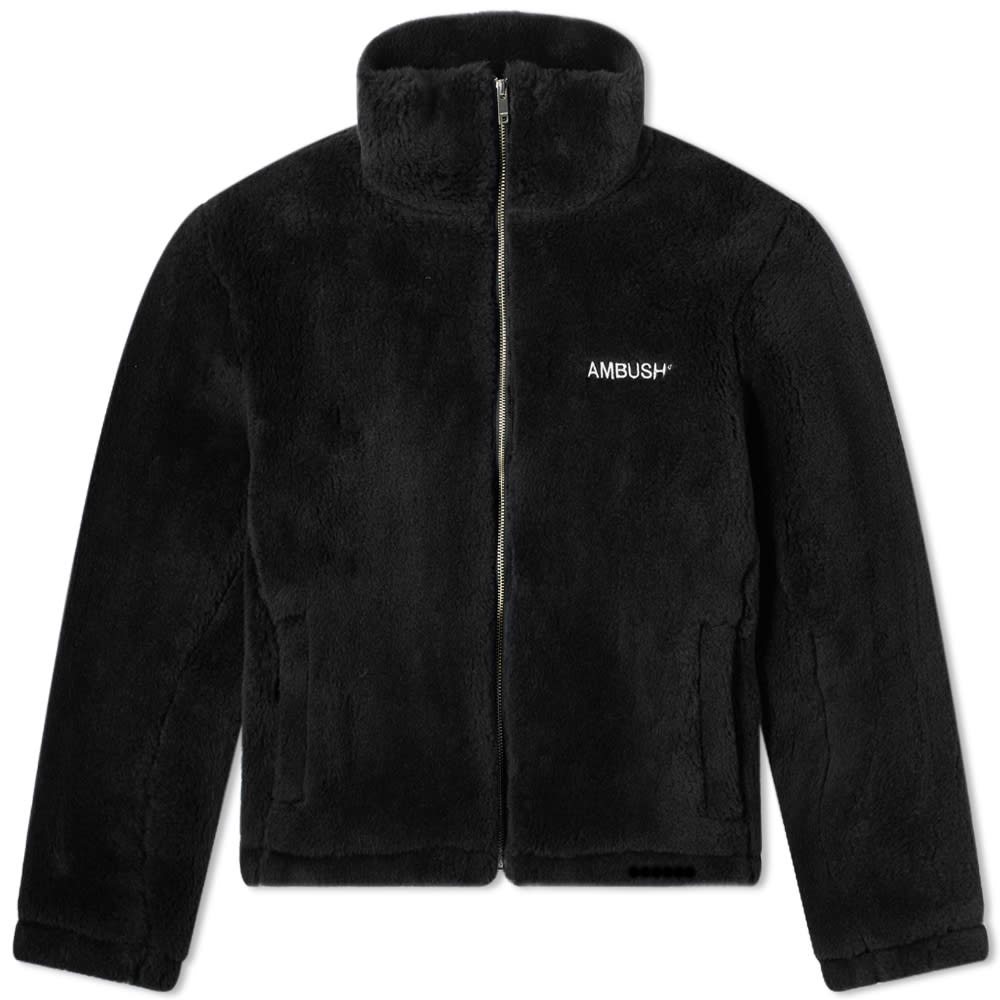 AMBUSH AMBUSH Wool Fleece Jacket - Blck Black - 11073529 | italist
