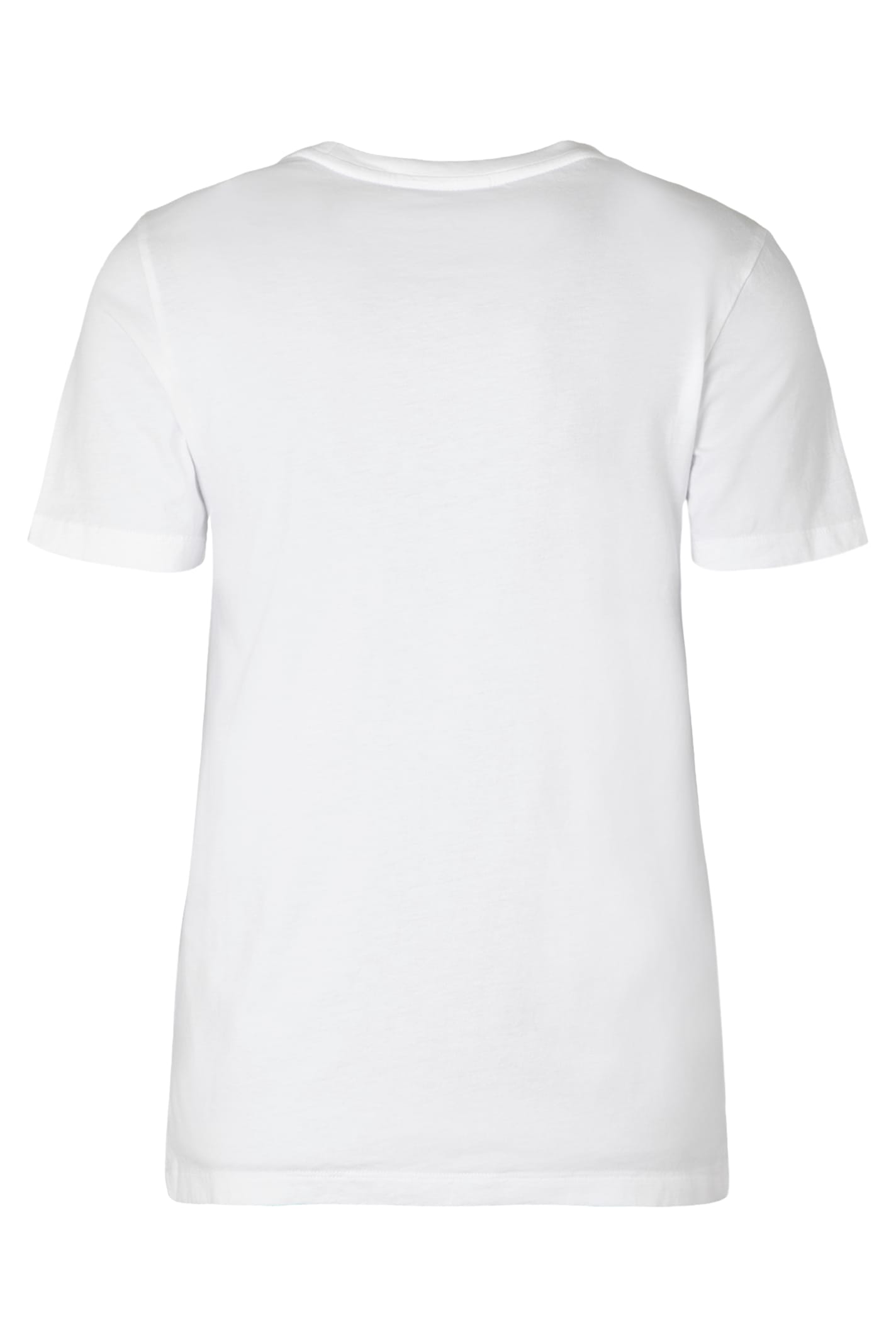 Maison Kitsuné Cotton Crew-neck T-shirt In White