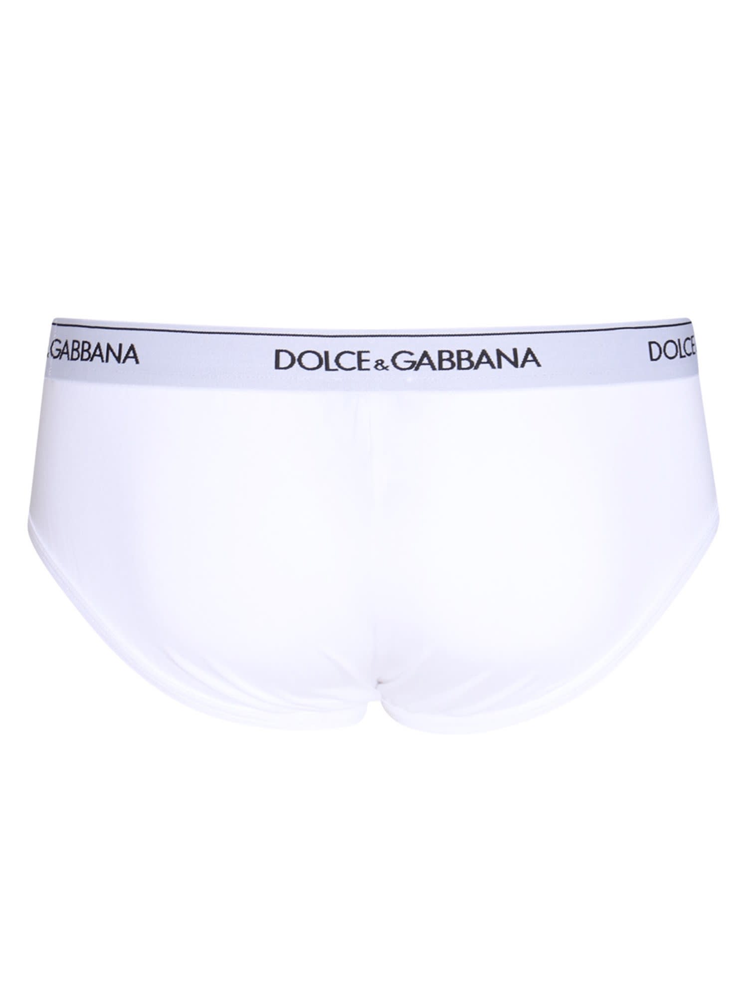Dolce & Gabbana Bi-pack Brando Briefs In White