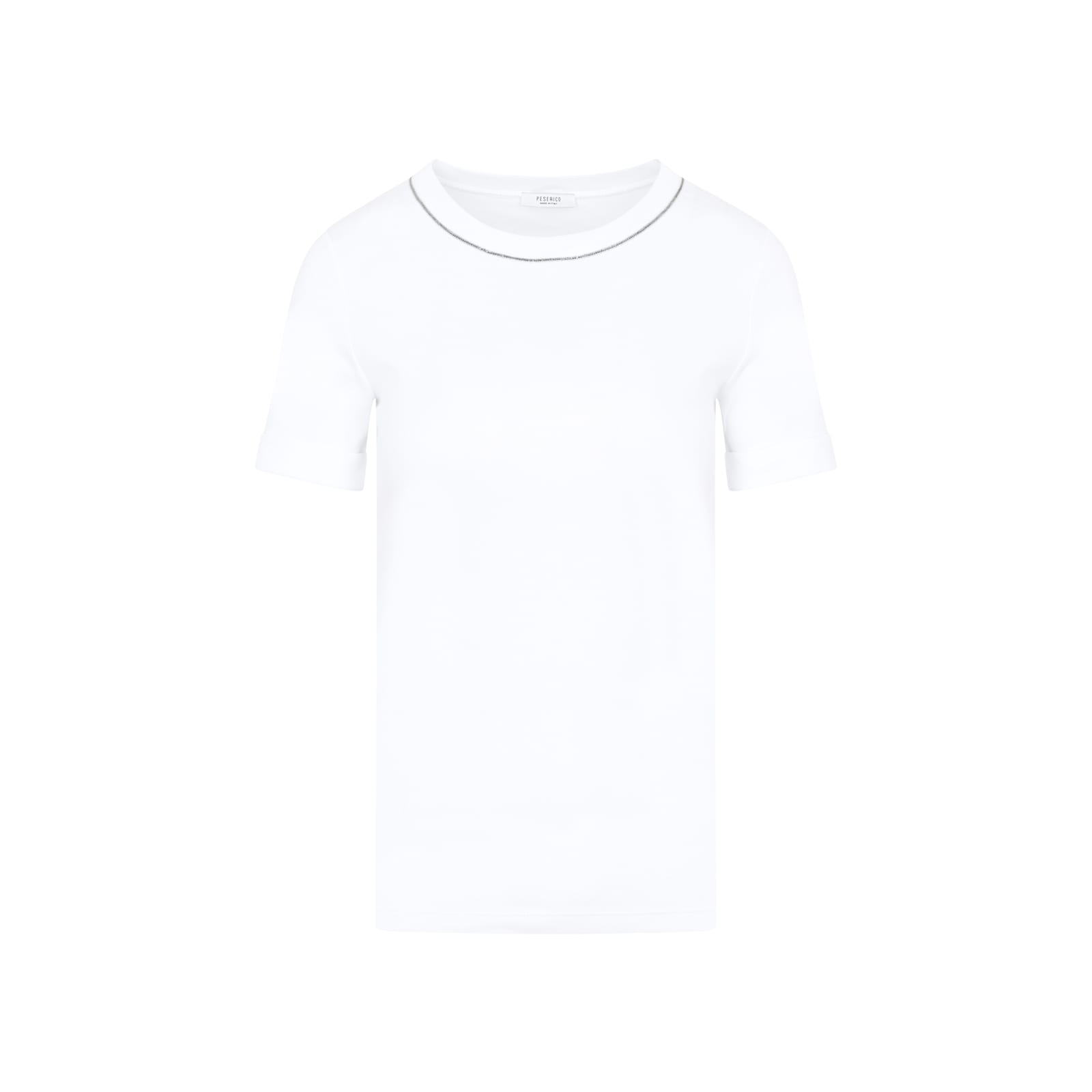 Shop Peserico Blouse In Bianco