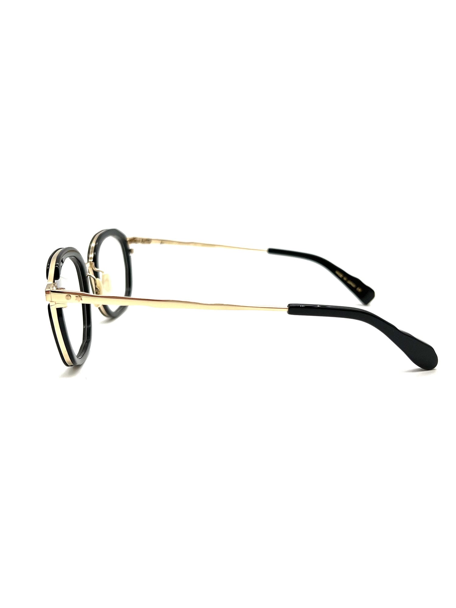 Masahiro Maruyama Mm/0011 No. 1 Eyewear In Black / Gold
