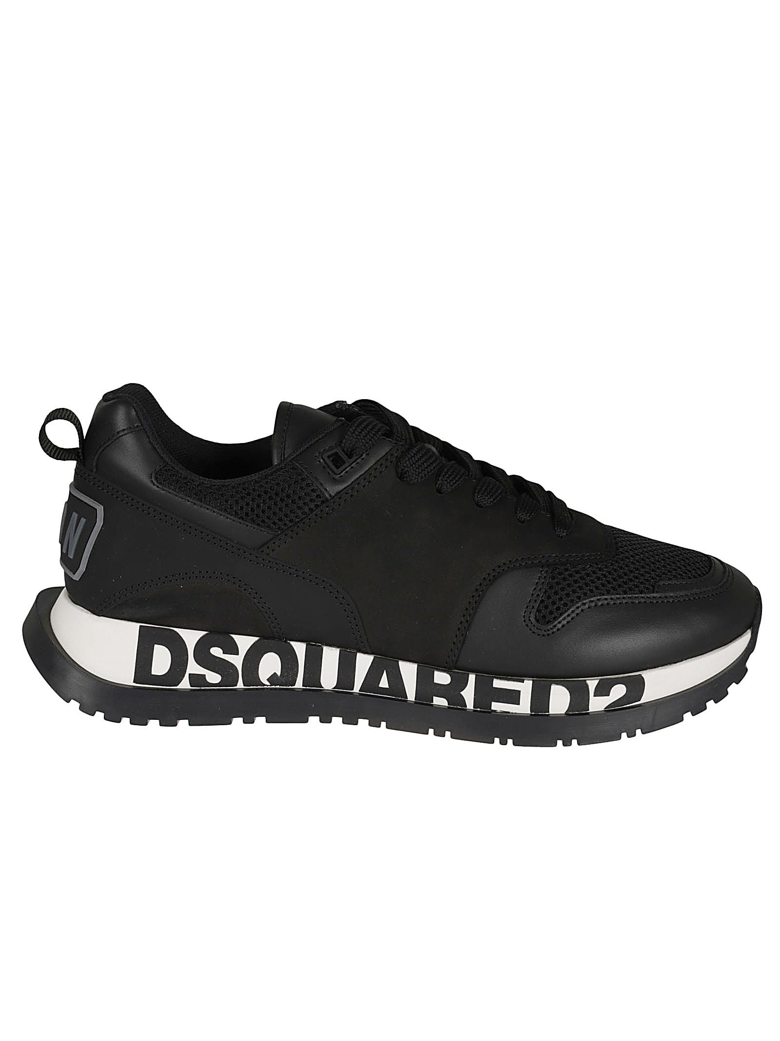 Dsquared2 Mesh Paneled Running Sneakers